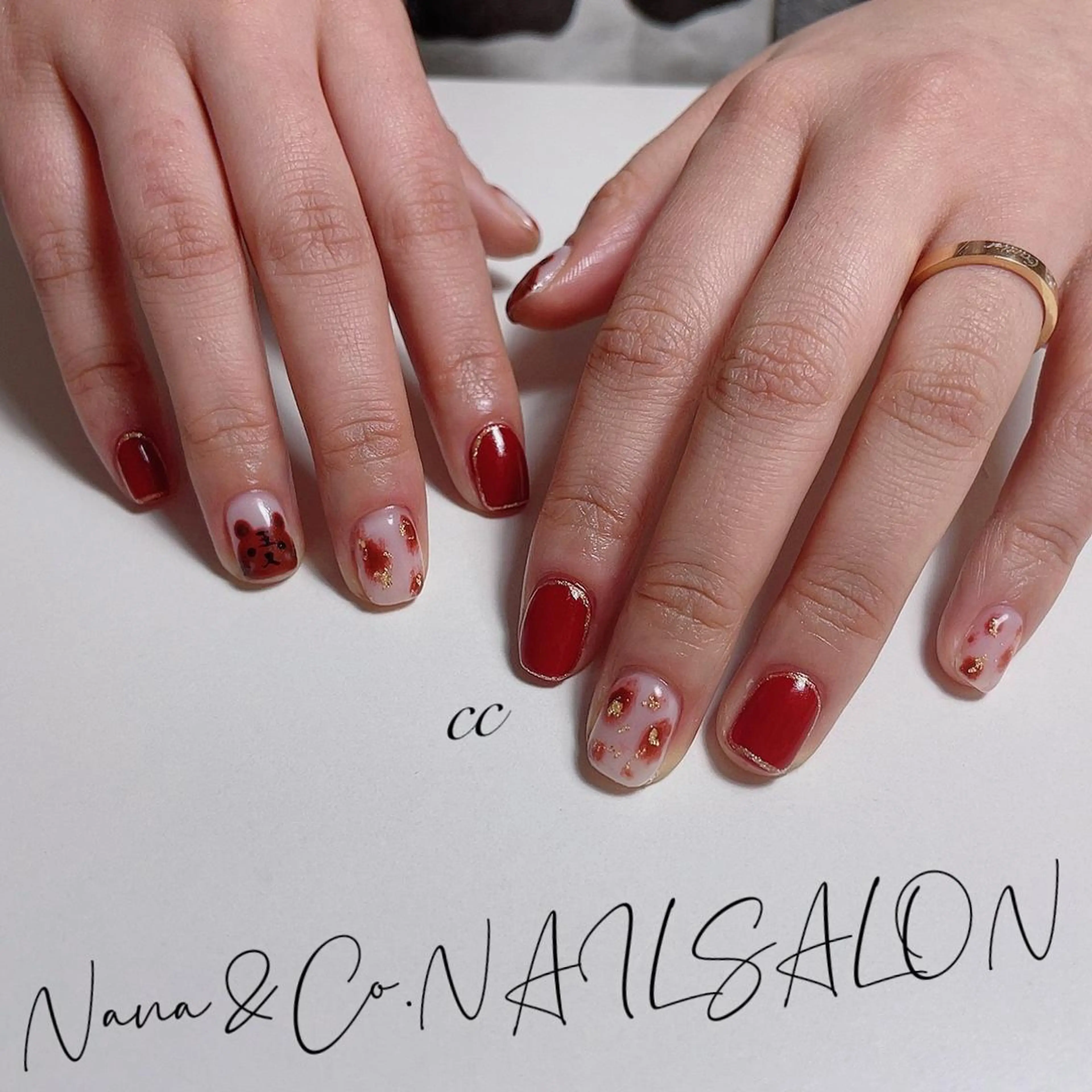 カラー ネイル 持ち込み C C🌼のネイルデザイン