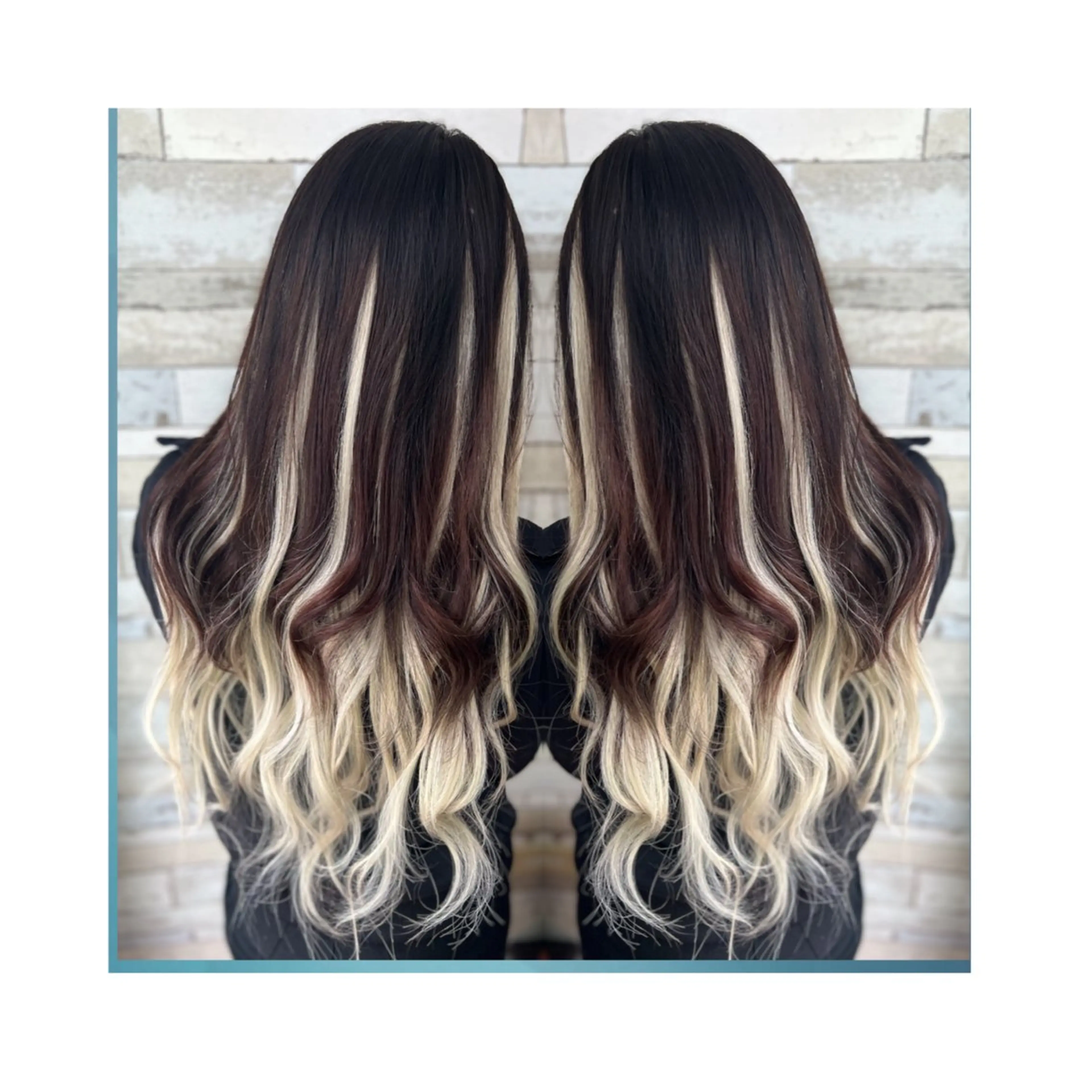 高級人毛レミーシールエクステ40枚→8500円の写真