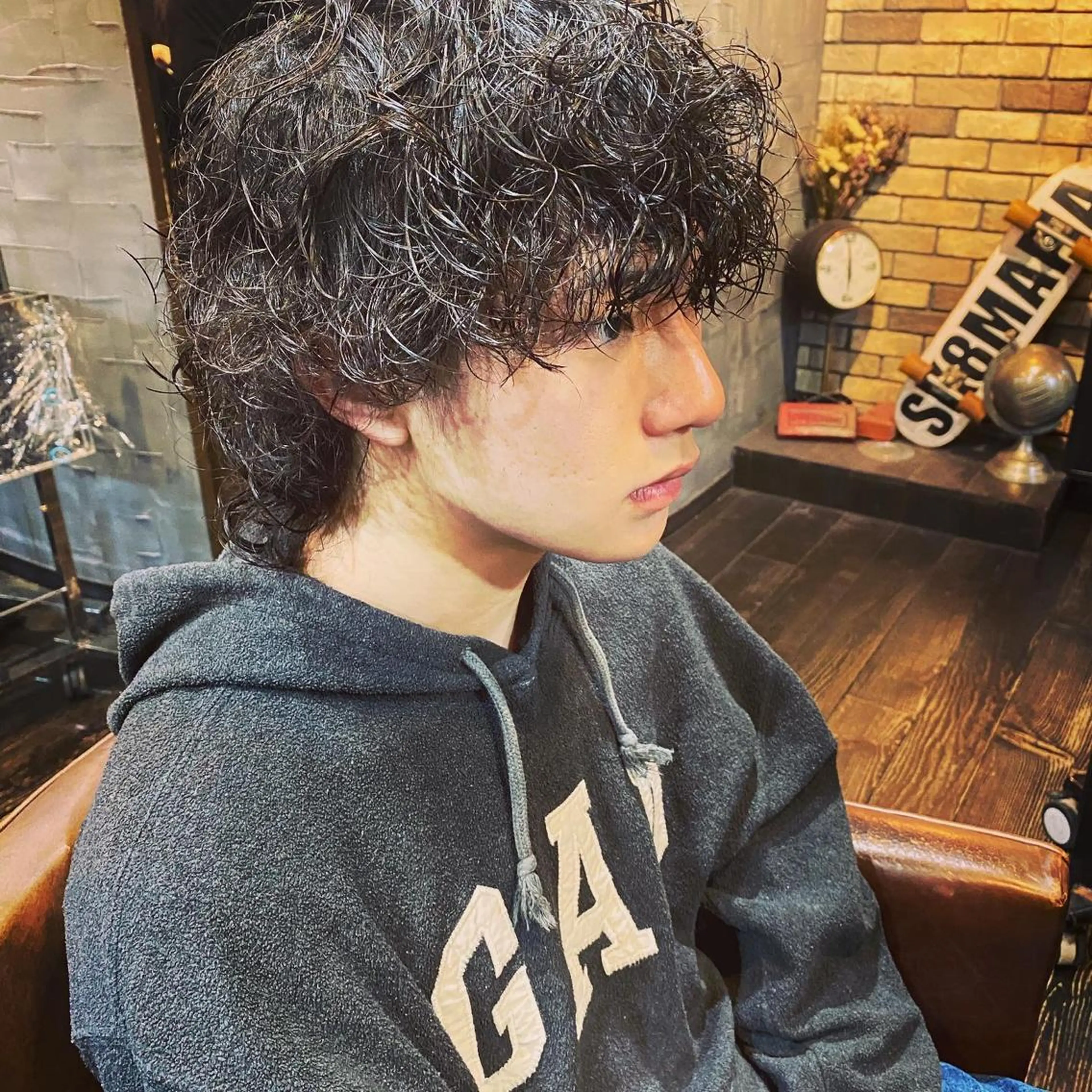 ミディアム ウルフカット HAIR SALON M Fe’s 池袋所属・M Fe’s 池袋 🍁星野　拓夢🍁のヘアスタイル