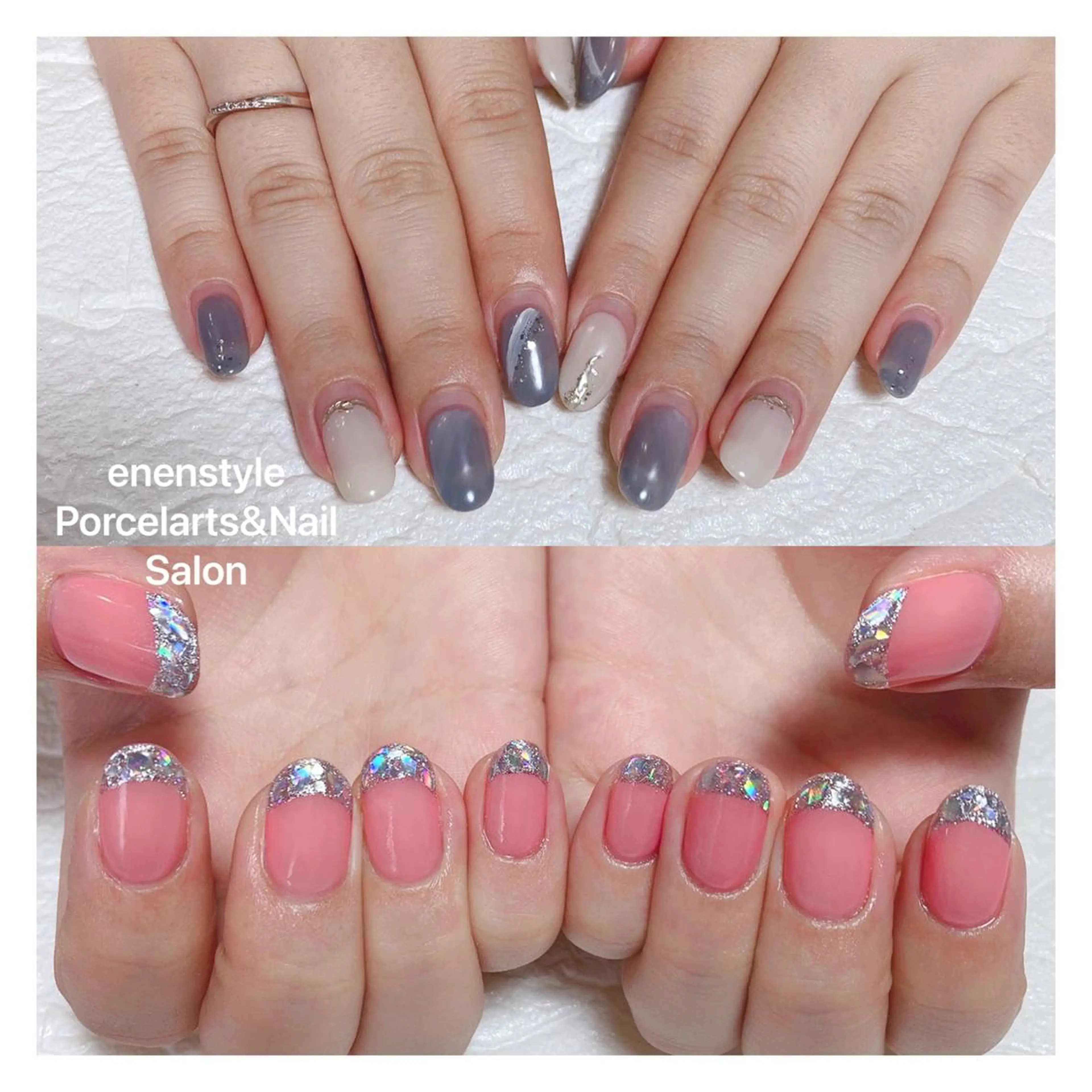 ミディアム ネイル 👑enen style👑のネイルデザイン