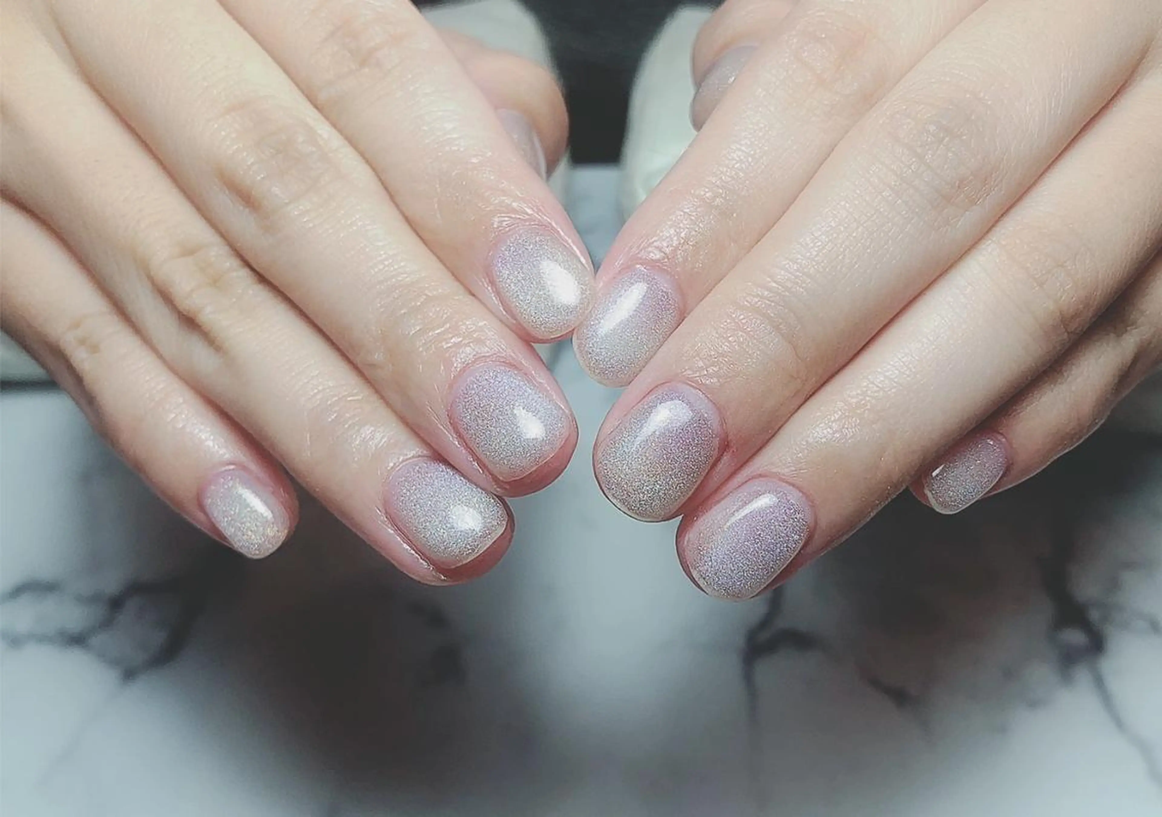 ネイル アートネイル ジェルネイル ニュアンスネイル パラジェル Nailist Honamiのネイルデザイン