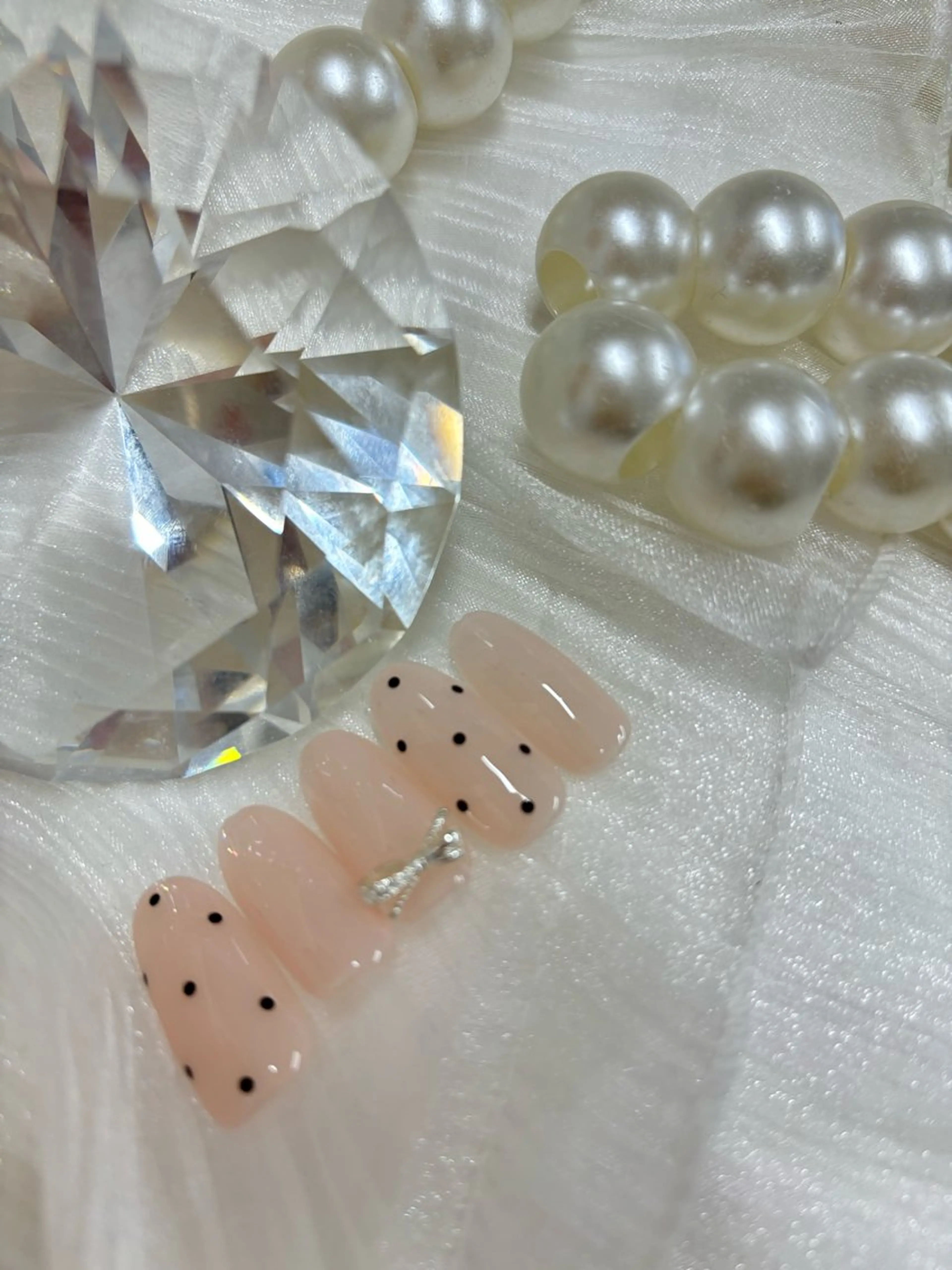 ドットネイル🖤の写真