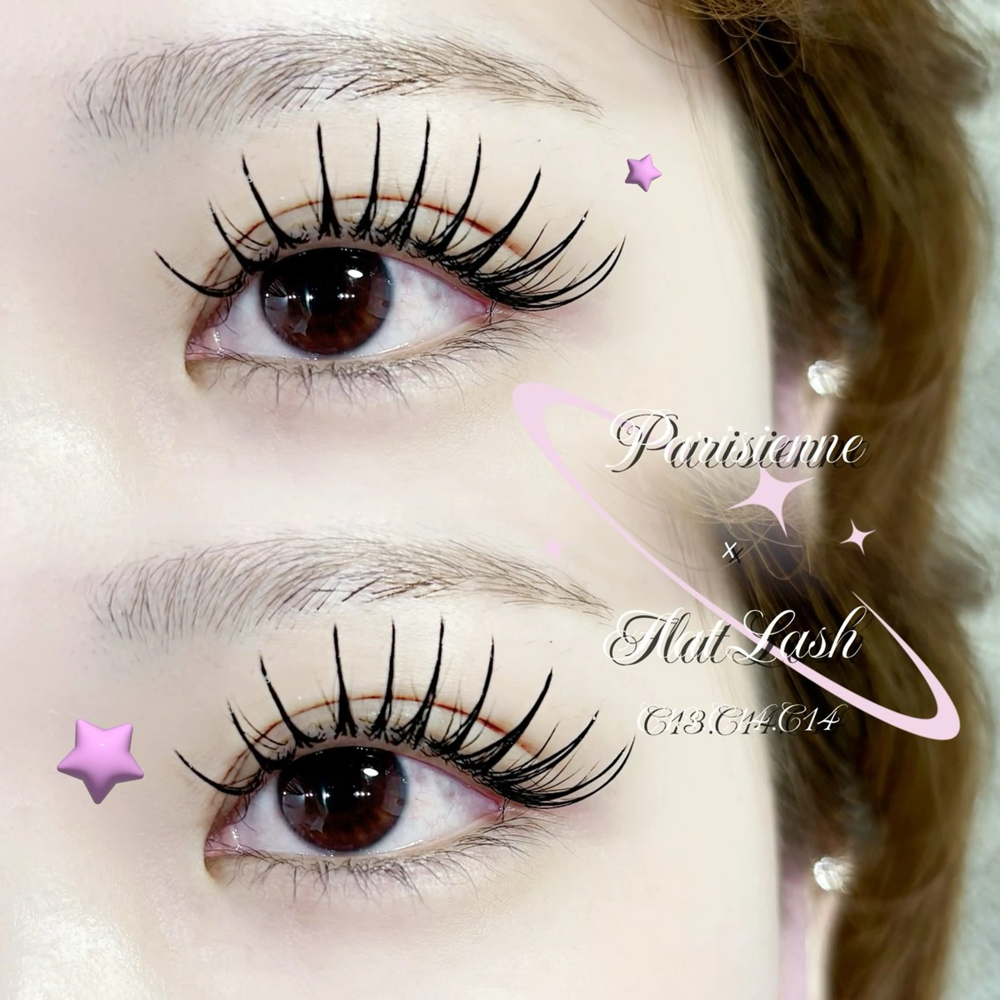 マツエク・マツパ Lucia 麻生のマツエク・マツパデザイン