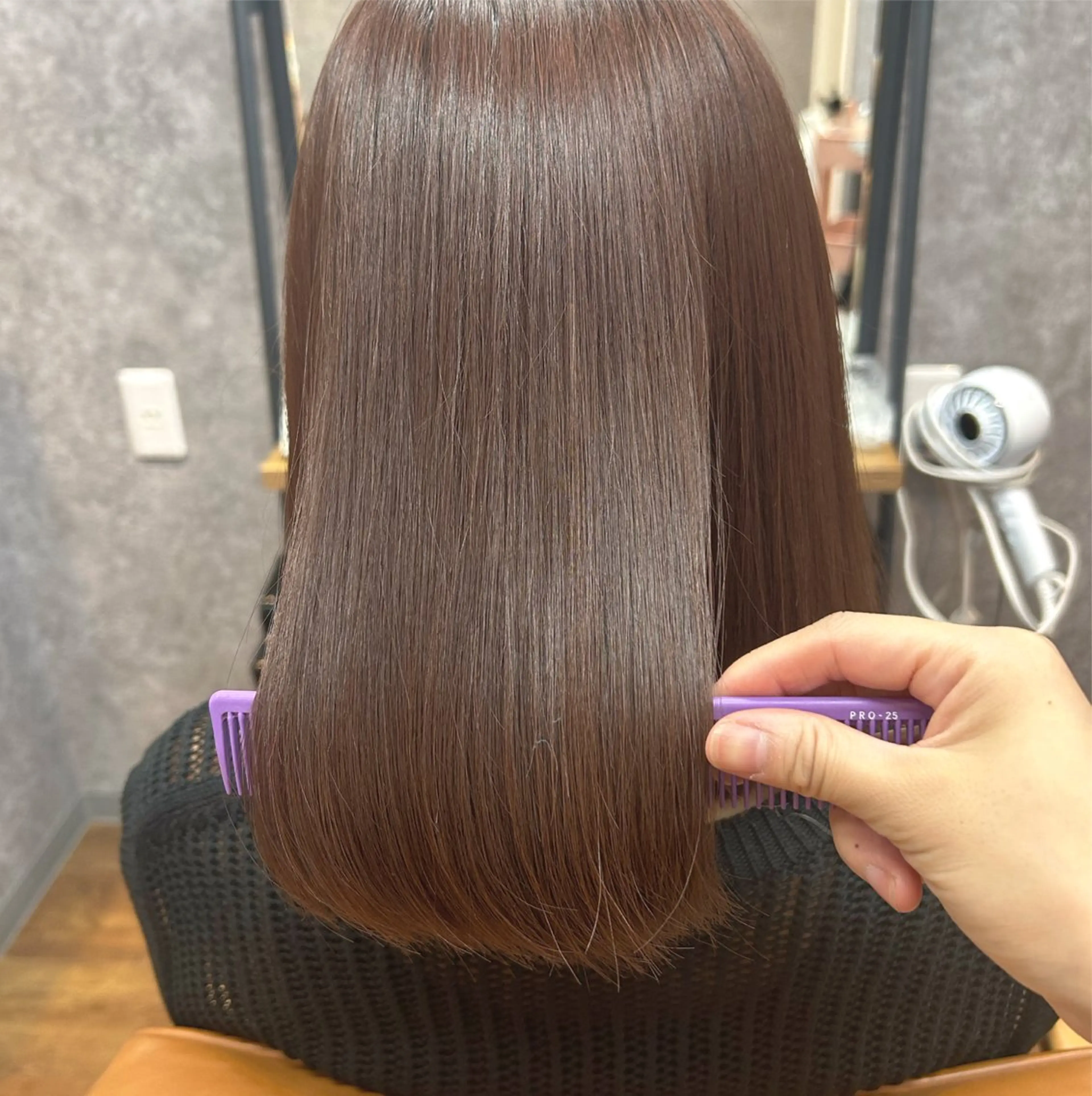 ミディアム カット ヘアカラー ヘアセット cocoa【ココア】船橋所属・Cocoa船橋🦄 chinamiのヘアスタイル