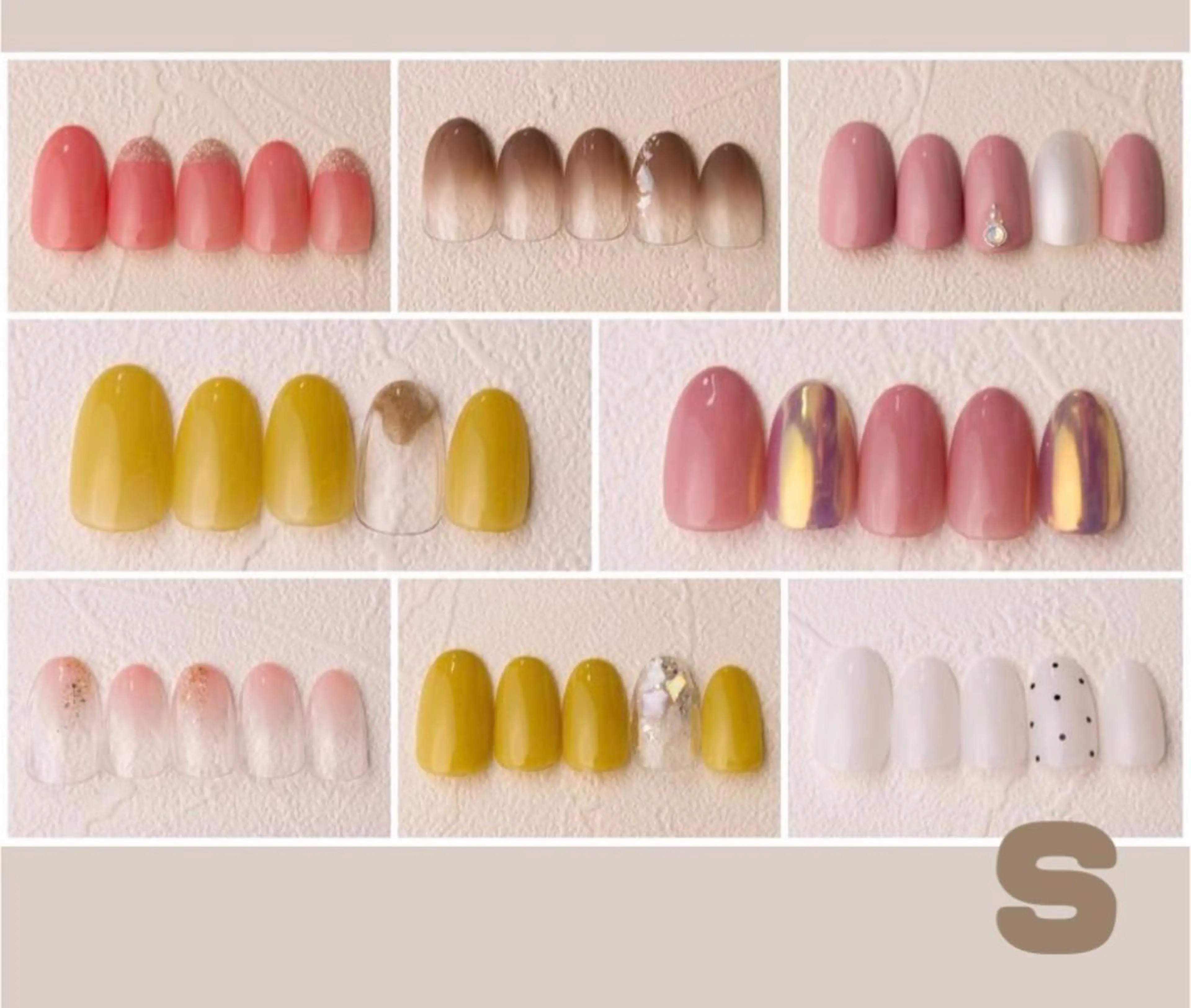 ネイル シンプルネイル クレアラルーチェ 広島店のネイルデザイン