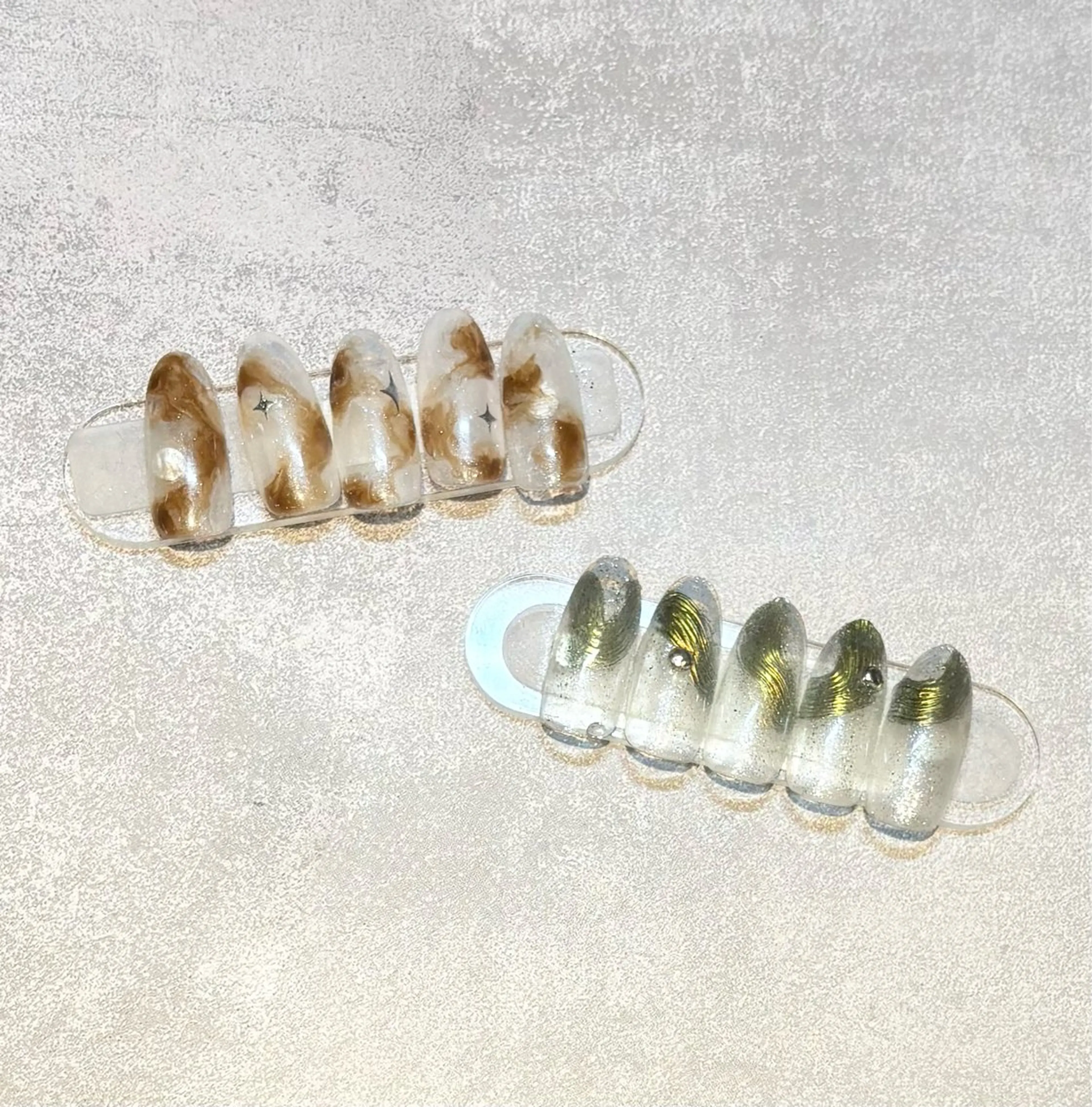 練習モデル☘パラジェル使用️🫧【オフあり】定額デザイン※写真のデザインそのまま(現金払いのみ)の写真