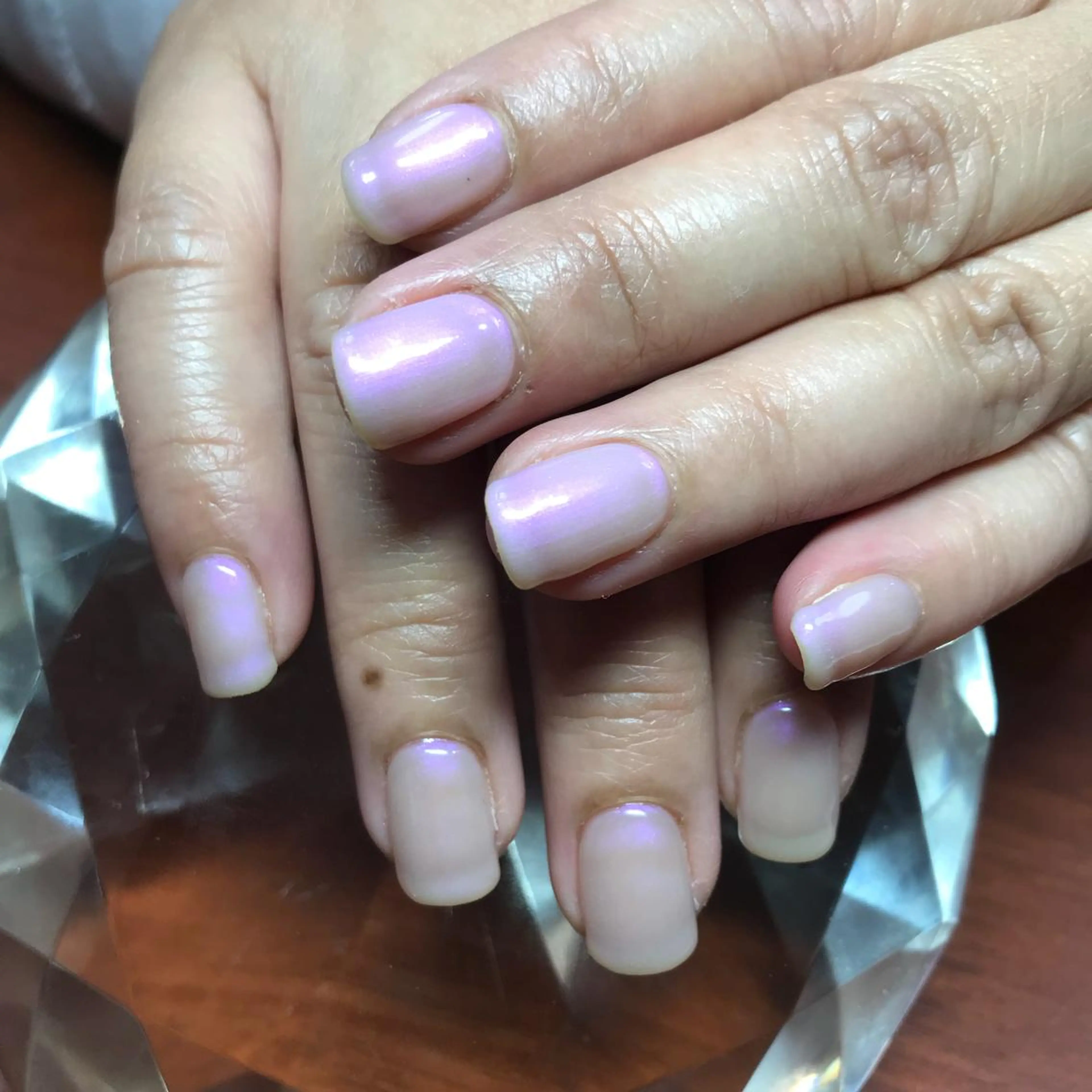 ショート ネイル ワンカラーネイル ハンドネイル 《LB》ラブリエ Nail&eyeのマツエク・マツパデザイン