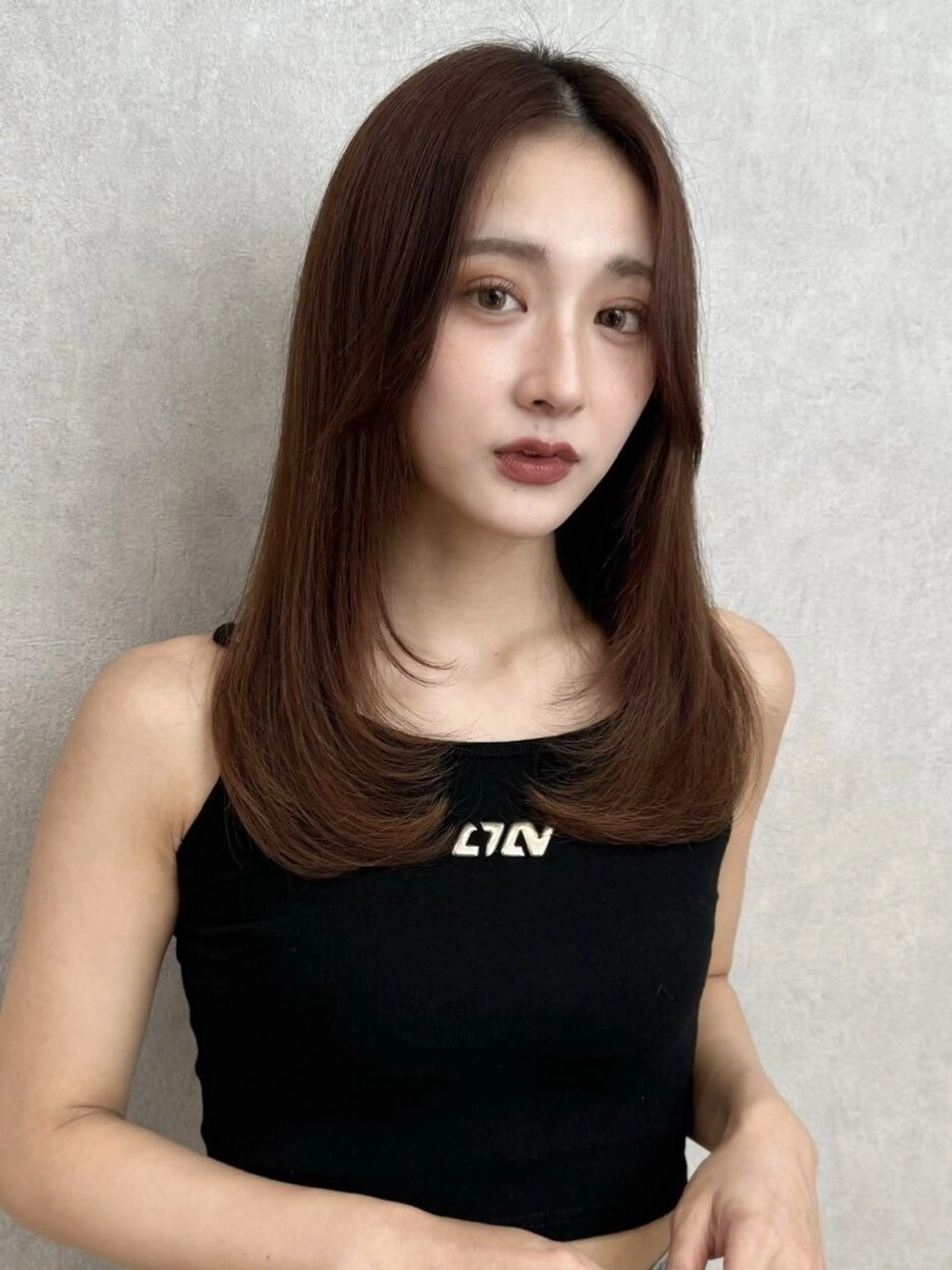 【🩷ミニモ学割🩷】小顔カット＋透明感カラー＋髪質改善トリートメント🫧の写真