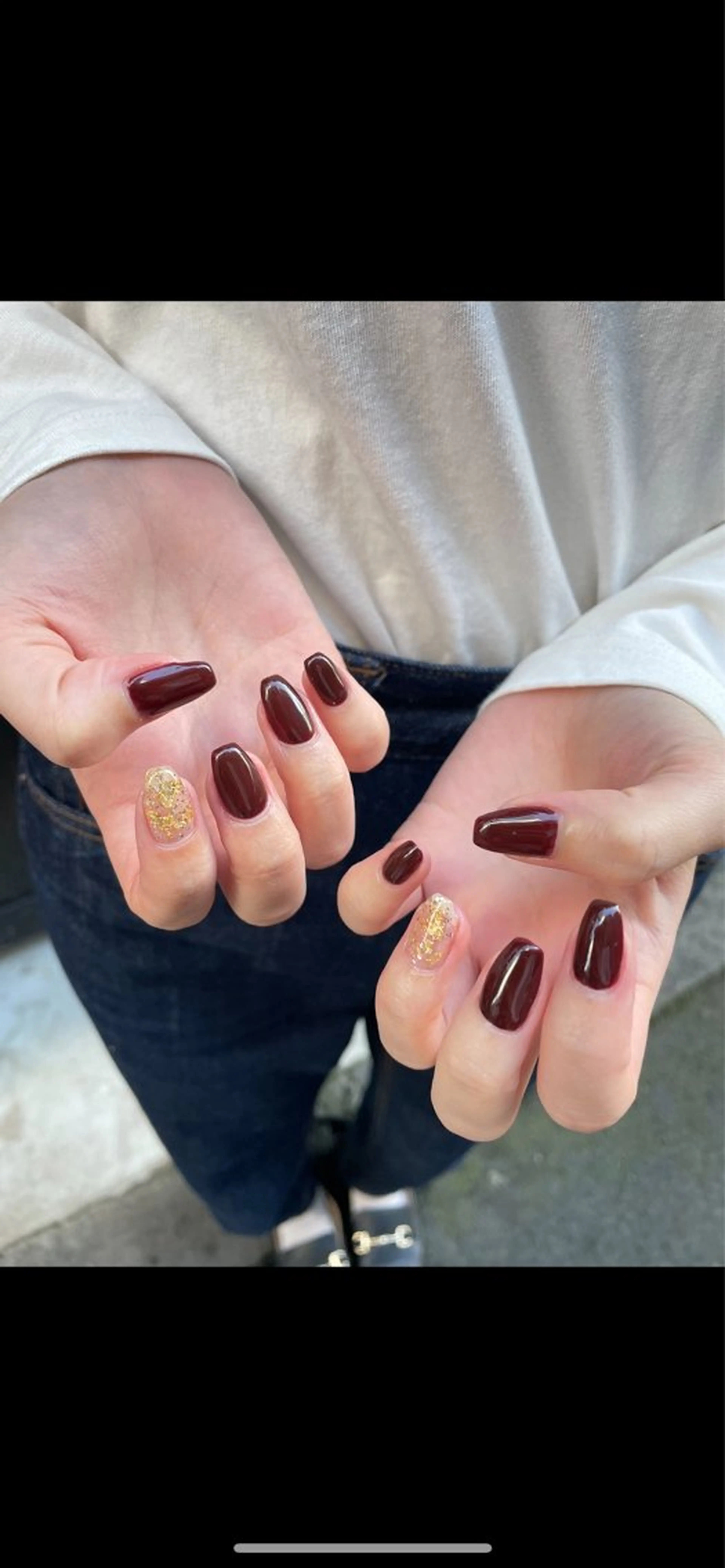 ネイル 楢本 彩耶のネイルデザイン