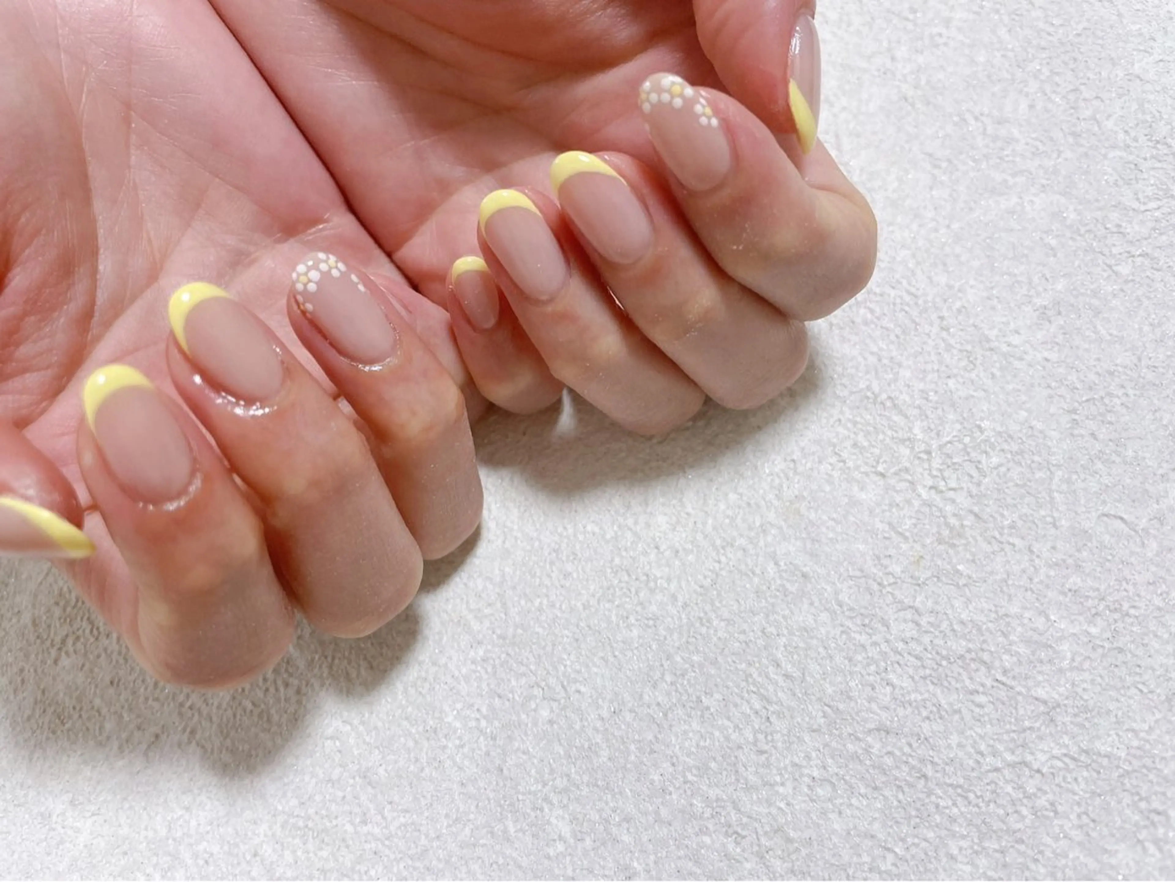 ネイル オーロラネイル フットネイル フレンチネイル ジェルネイル 韓国ネイル ハンドネイル kiki nail 二子玉川のネイルデザイン