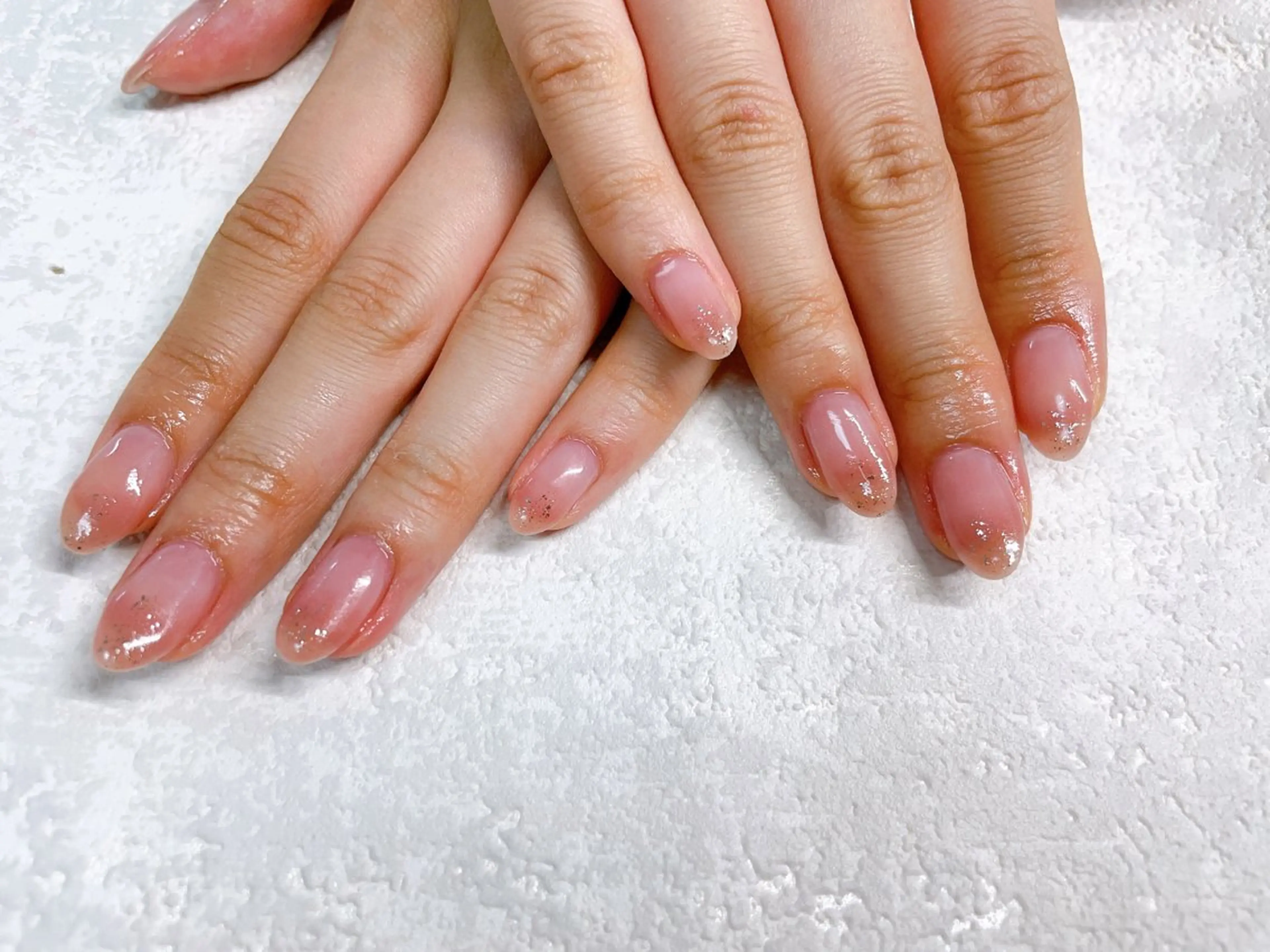 ネイル オーロラネイル フラワーネイル フットネイル フレンチネイル ジェルネイル Mogu nail 二子玉川のネイルデザイン