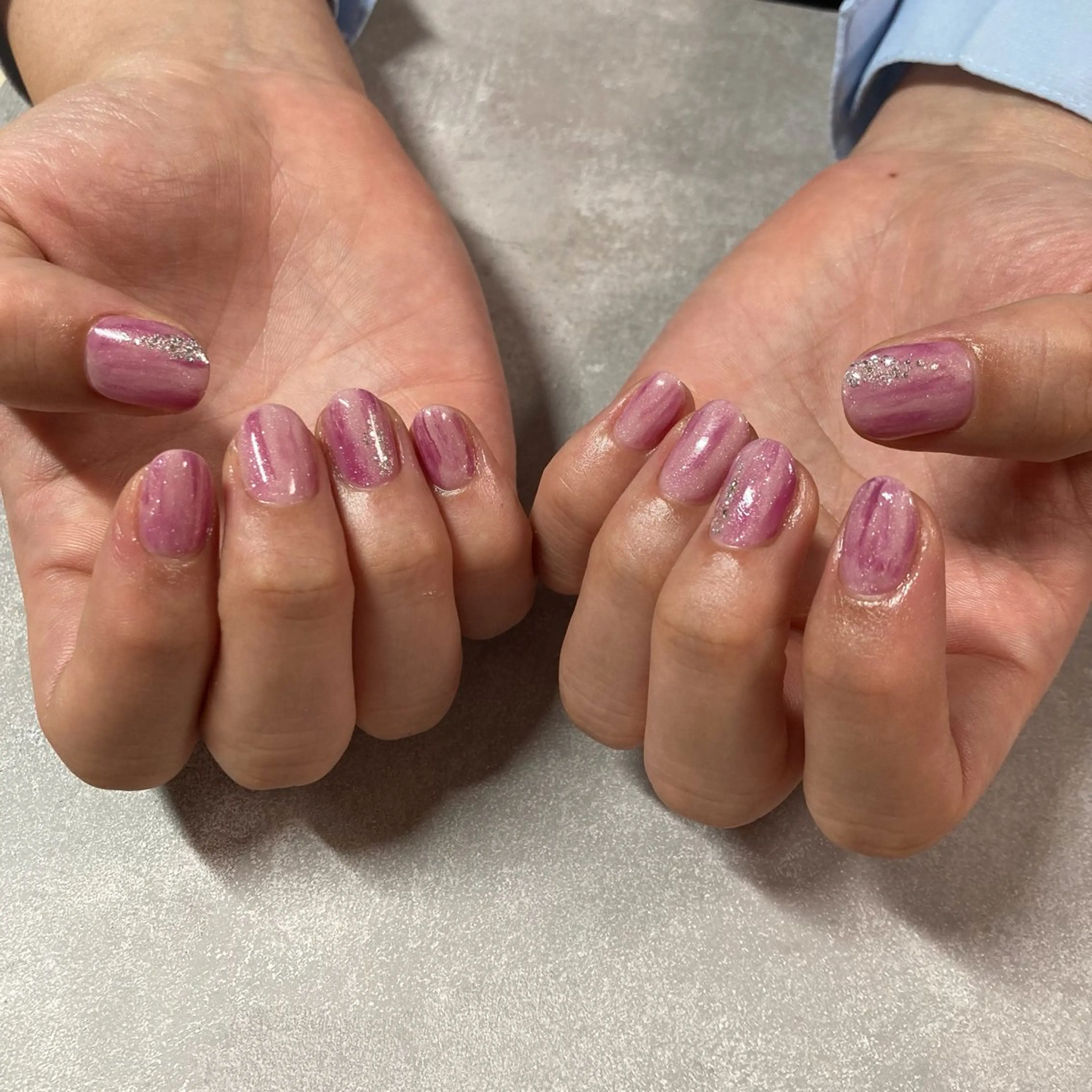 ネイル ラメ(グリッター) ハンドネイル nails by sayaのネイルデザイン