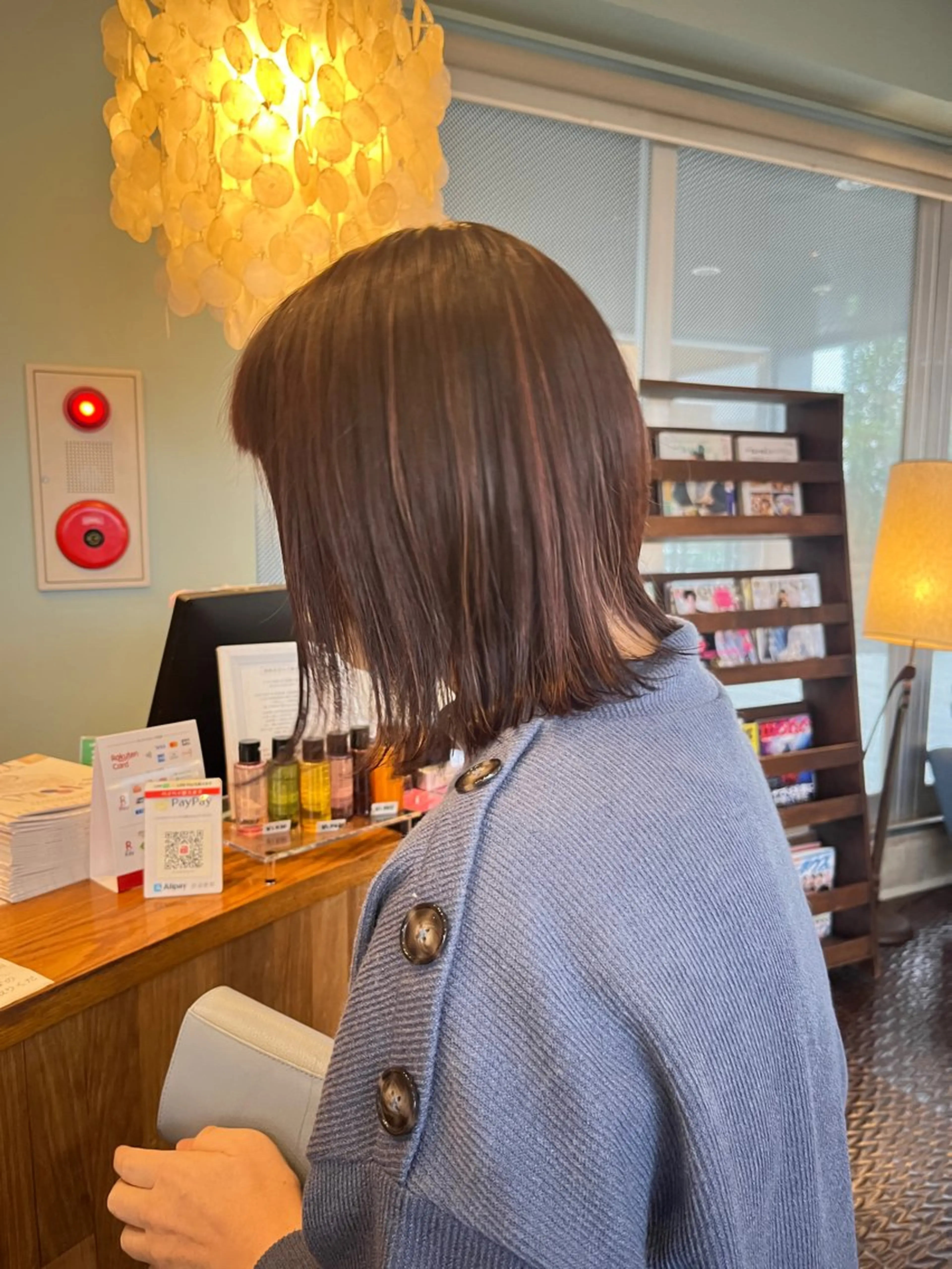 ショート ハイライト カット ヘアカラー 長南 やよいのヘアスタイル