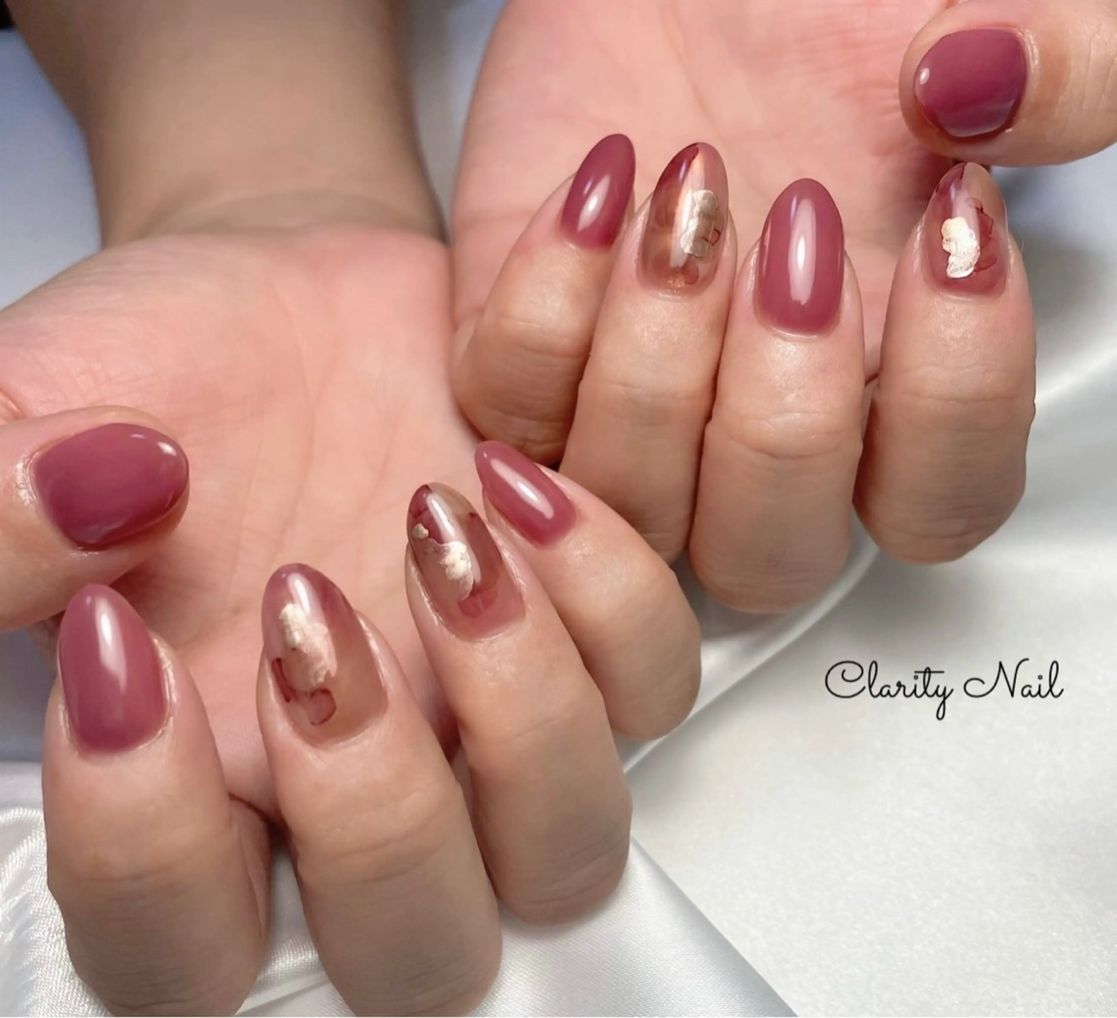 ネイル アートネイル 持ち込み ハンドネイル Clarity Nailのネイルデザイン