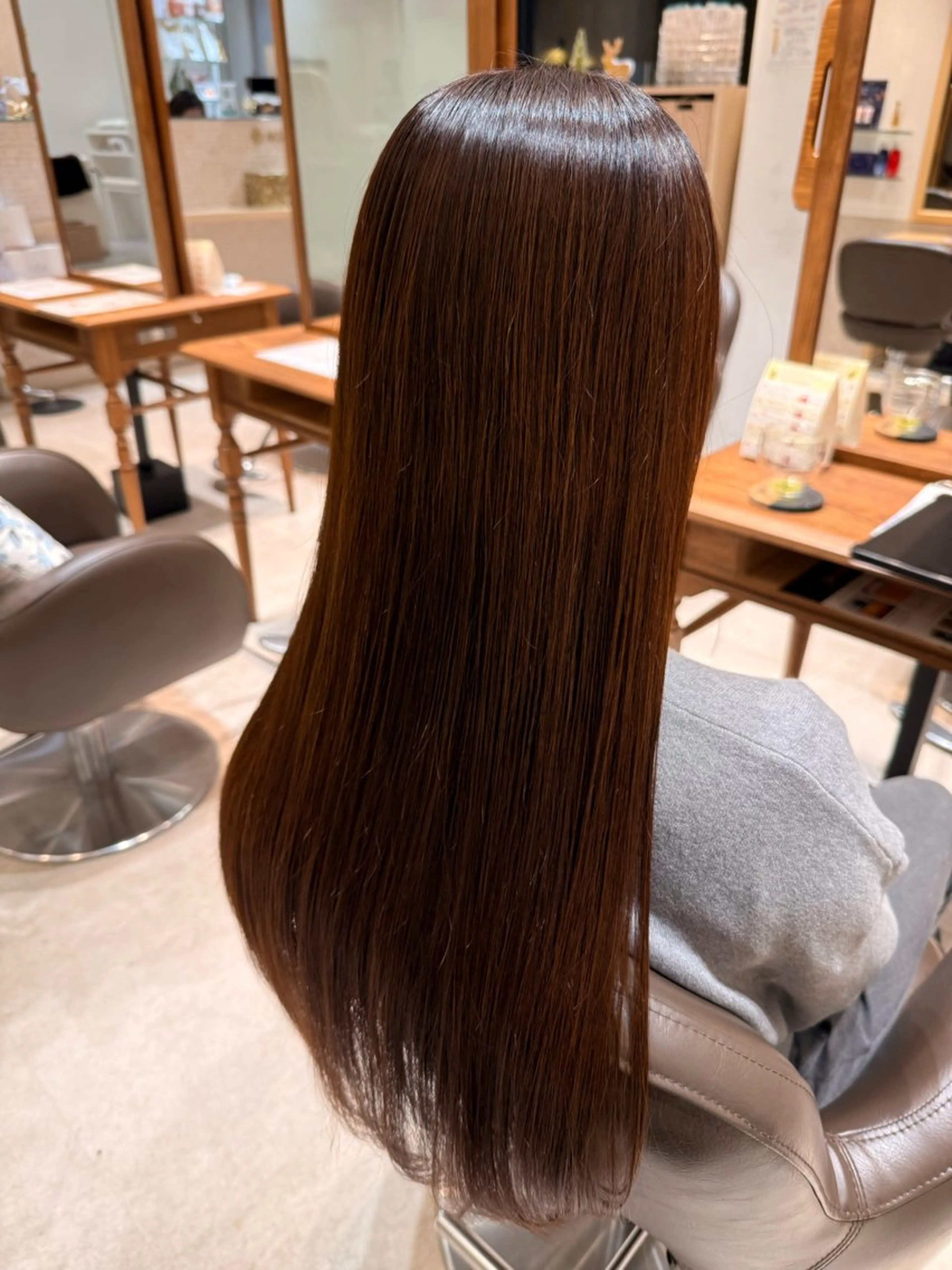 ロング カラー ブラウンカラー 早川 直輝のヘアスタイル