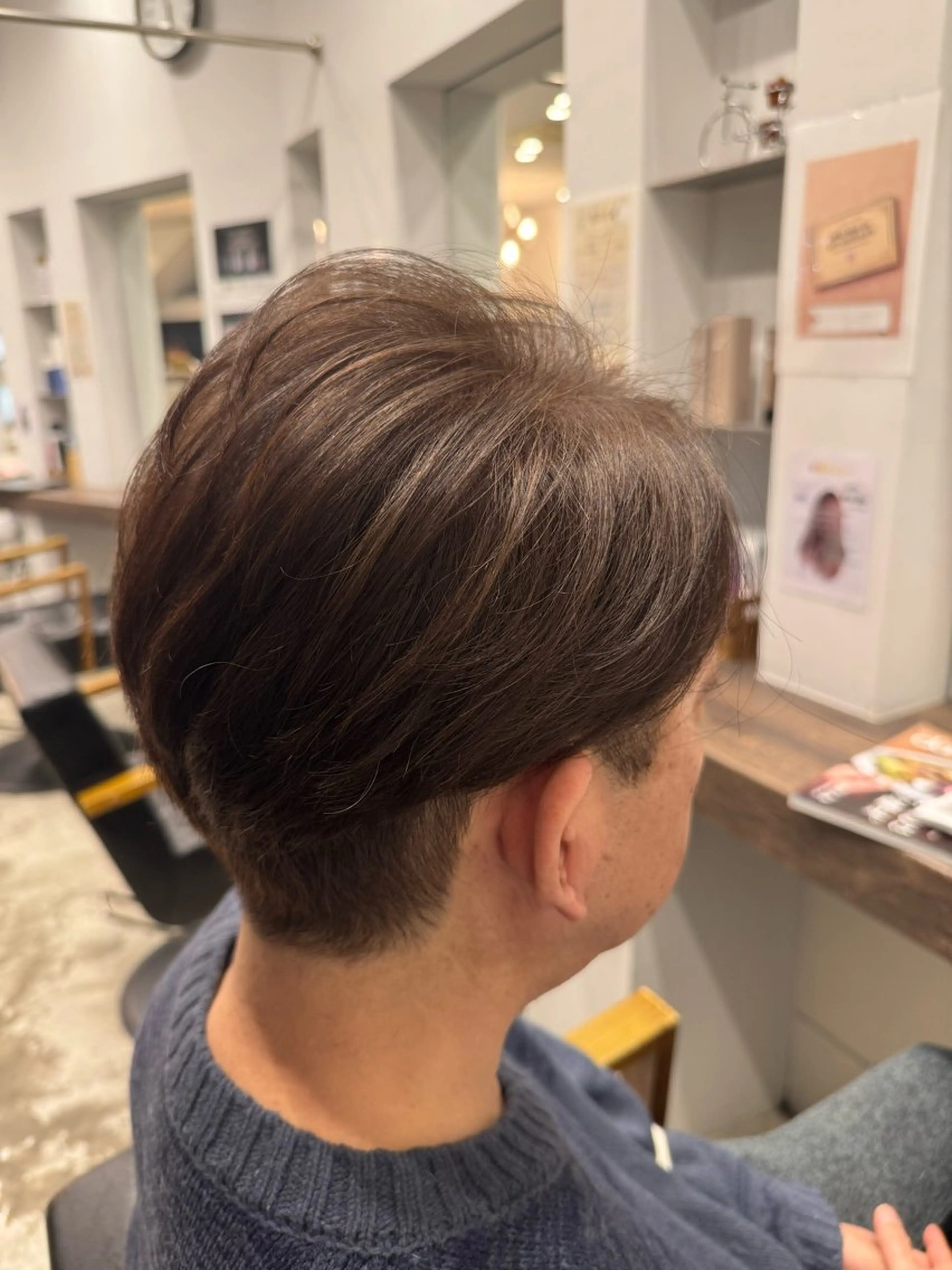 ショート カット ヘッドスパ オオミネ タクミのヘアスタイル