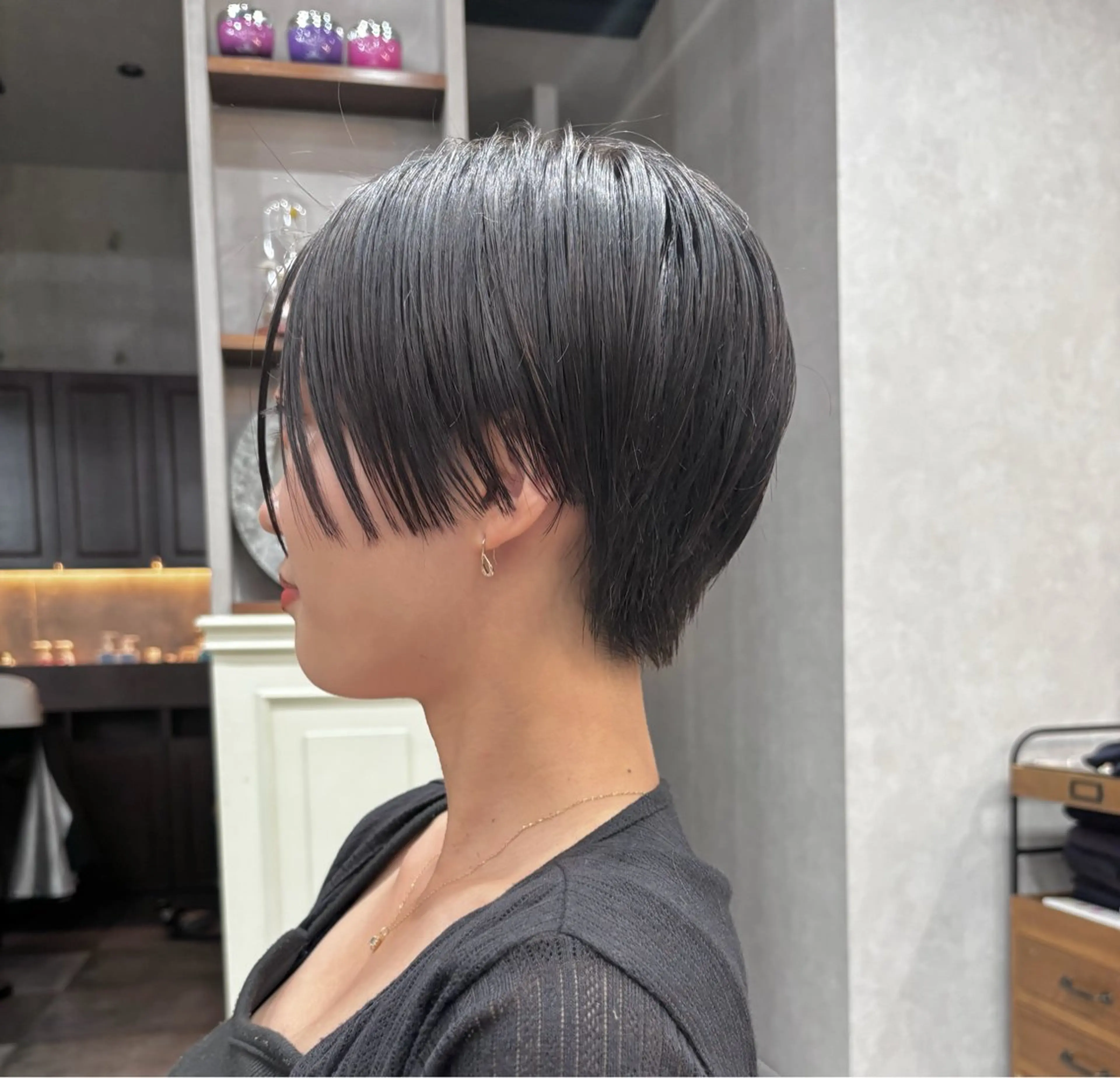 ショート ハンサムショート ショートヘア 似合わせ大人ショート ◎TheC 西野瑛斗のヘアスタイル