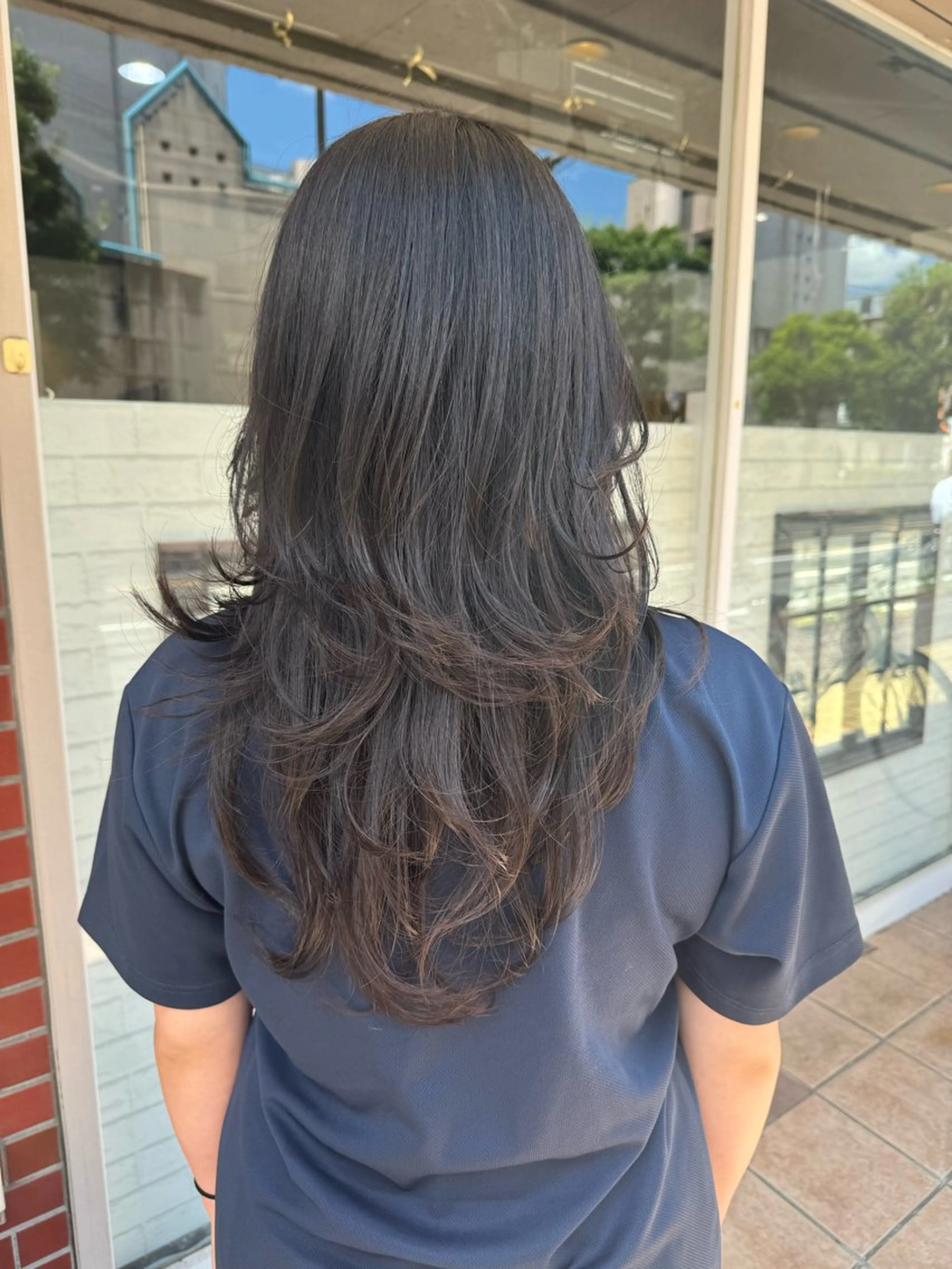 ロング レイヤーカット Active西新井店 【宗形 真帆】のヘアスタイル