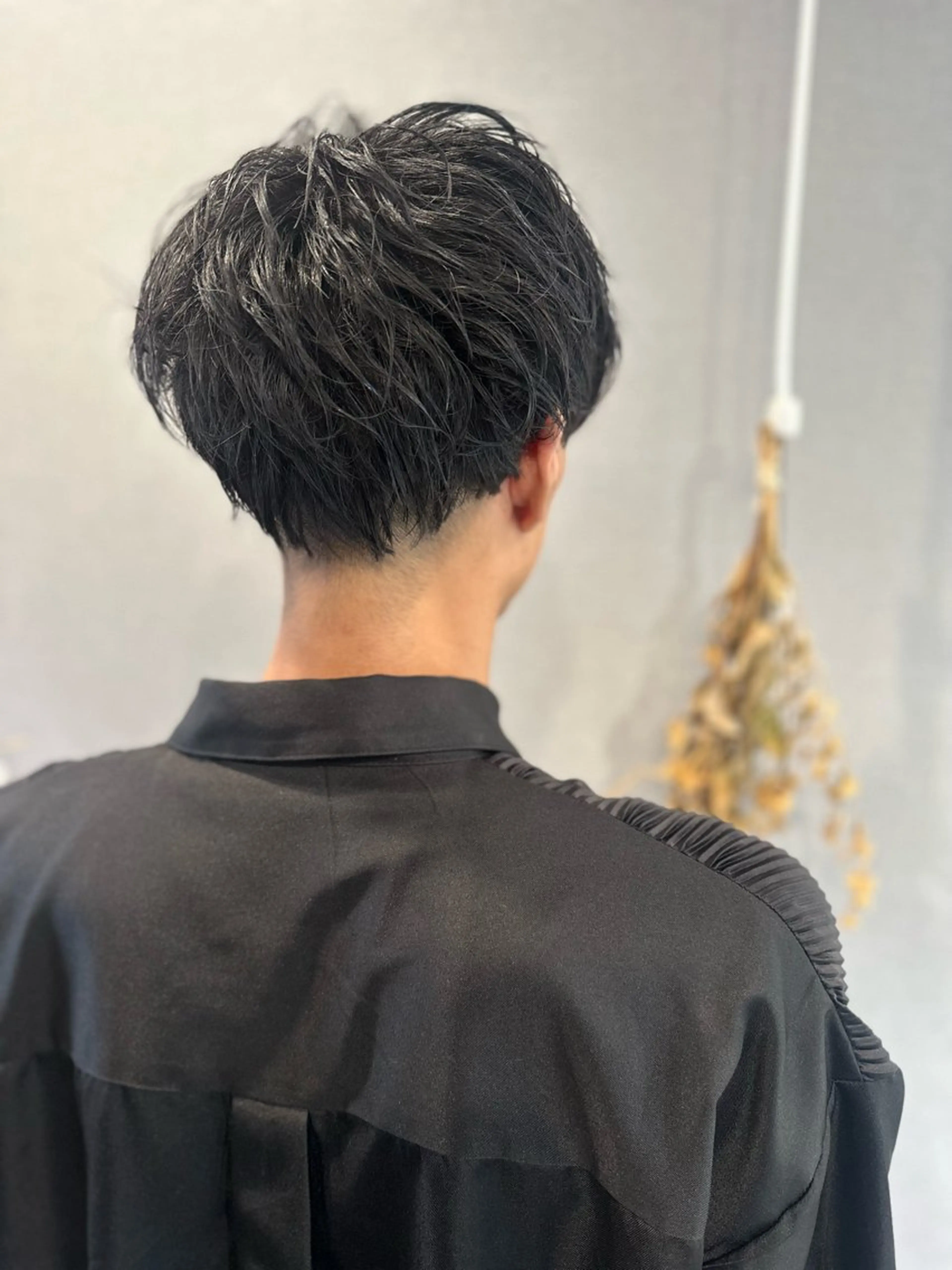 ショート メンズ メンズパーマ カット K Harukaのヘアスタイル