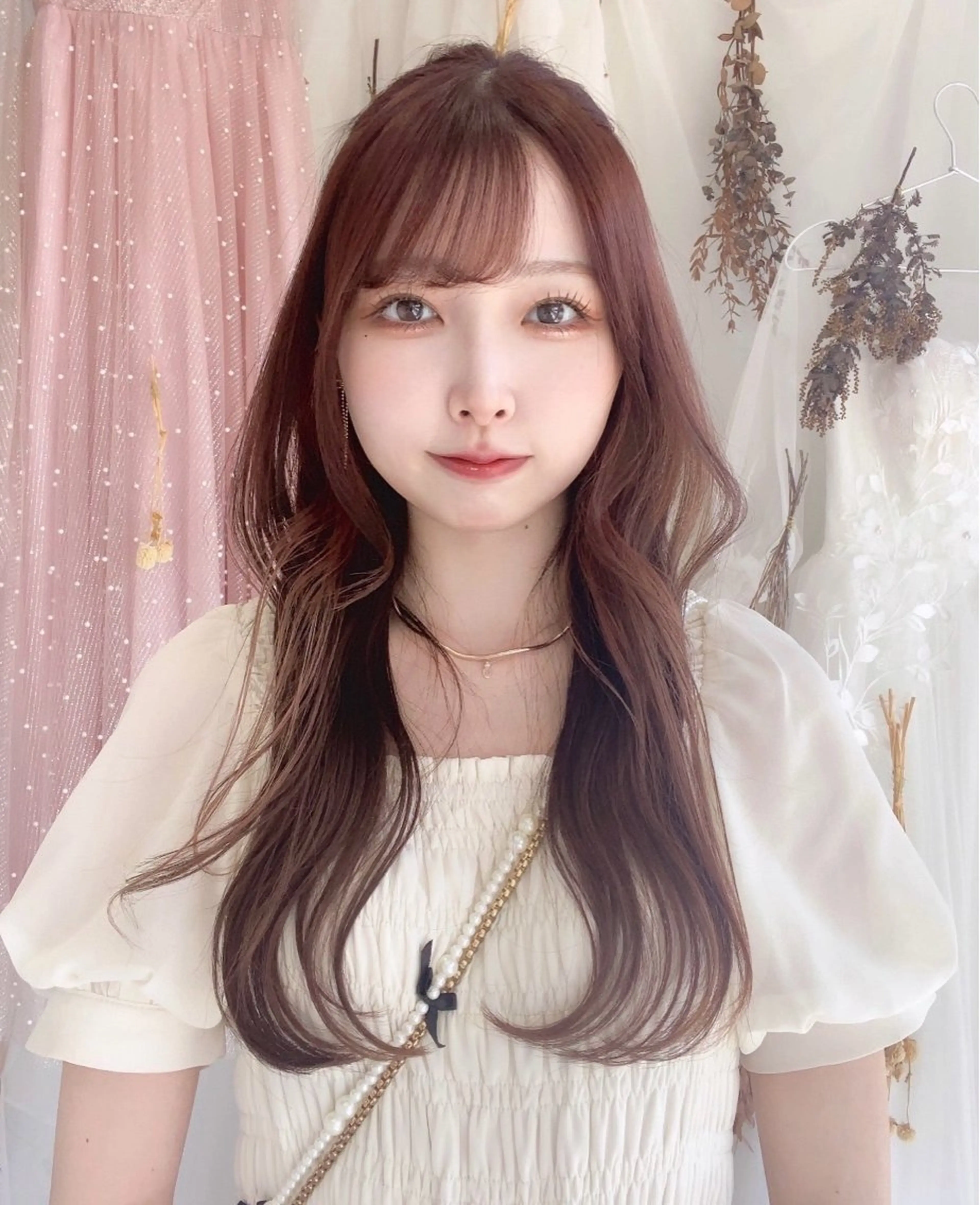 ミディアム yulf所属・yulf ユルフのヘアスタイル