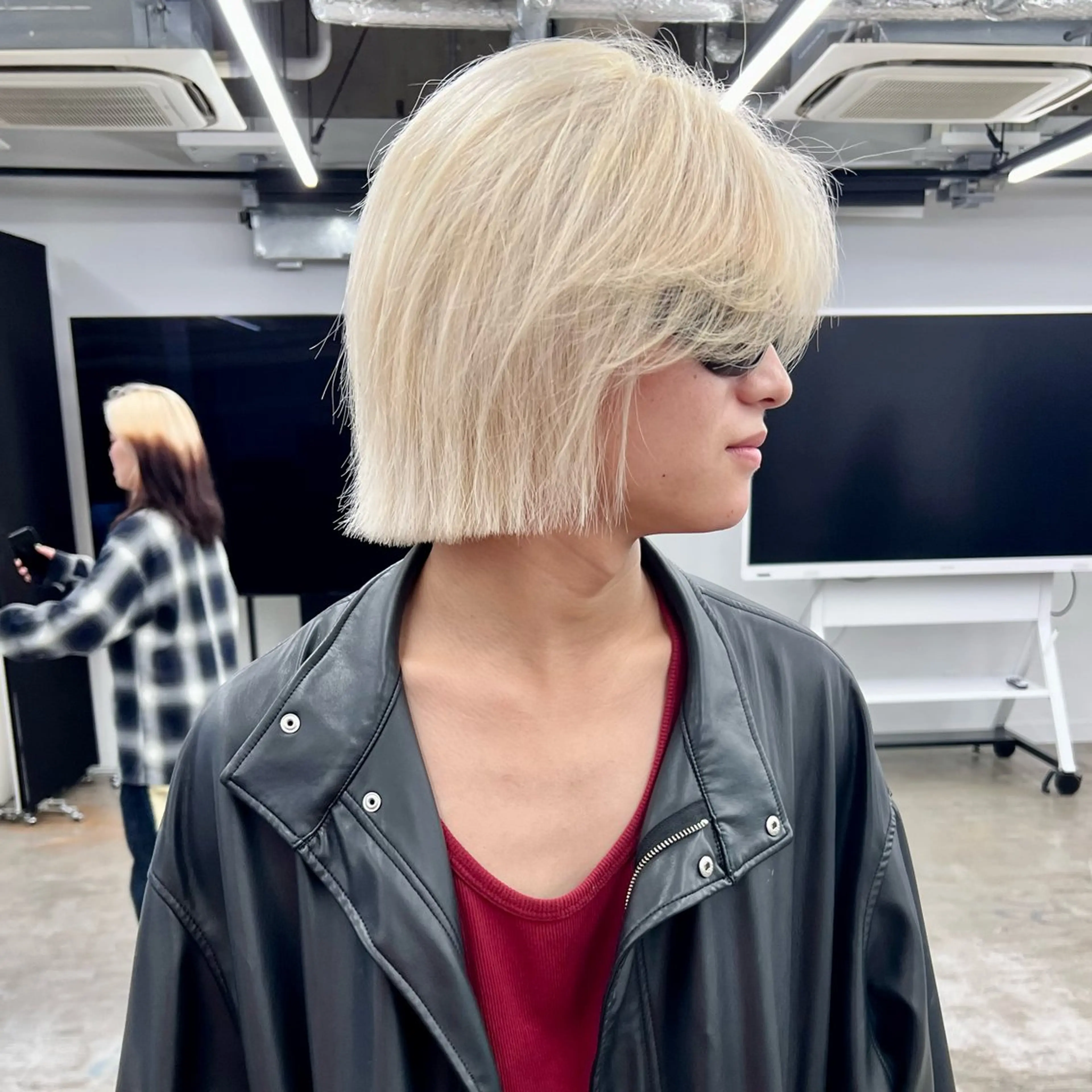 ショート カラー 【海外風カラー】 DEAN/YUYAのヘアスタイル