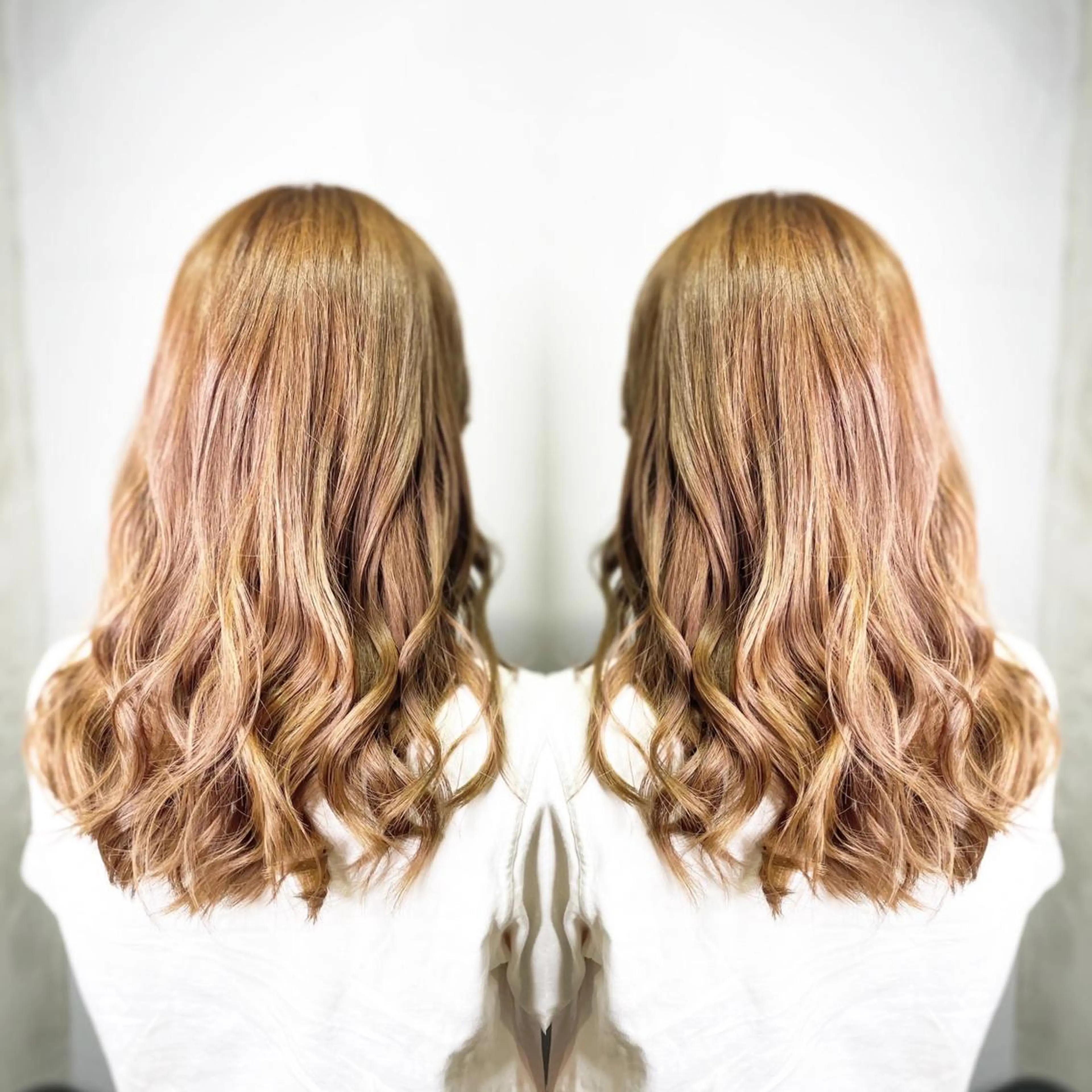 セミロング カラー 🦋韓国系指名No1 店長/圓山 祐也🦋のヘアスタイル