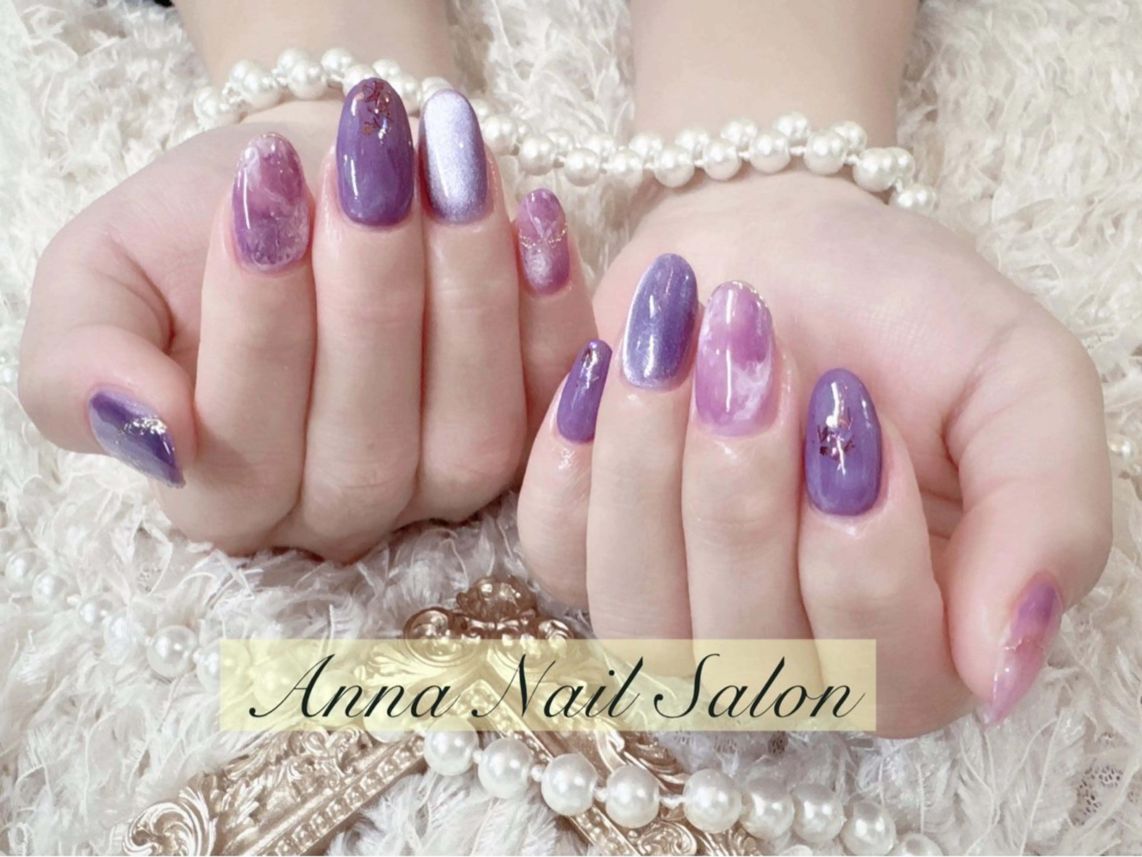 ネイル ハンドネイル 🩵ANNA Nail  🩵のネイルデザイン