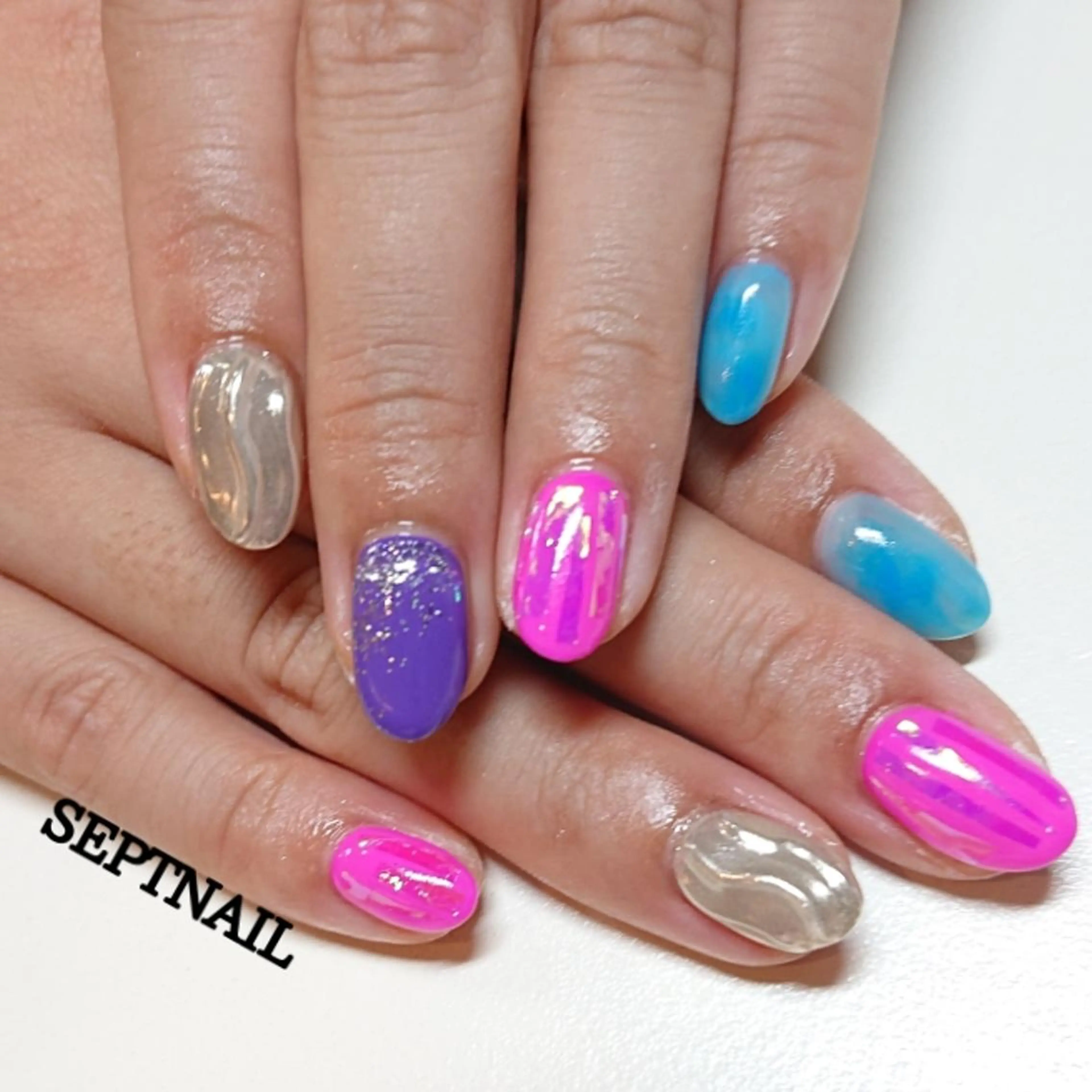 ネイル SEPTNAIL 中澤のネイルデザイン