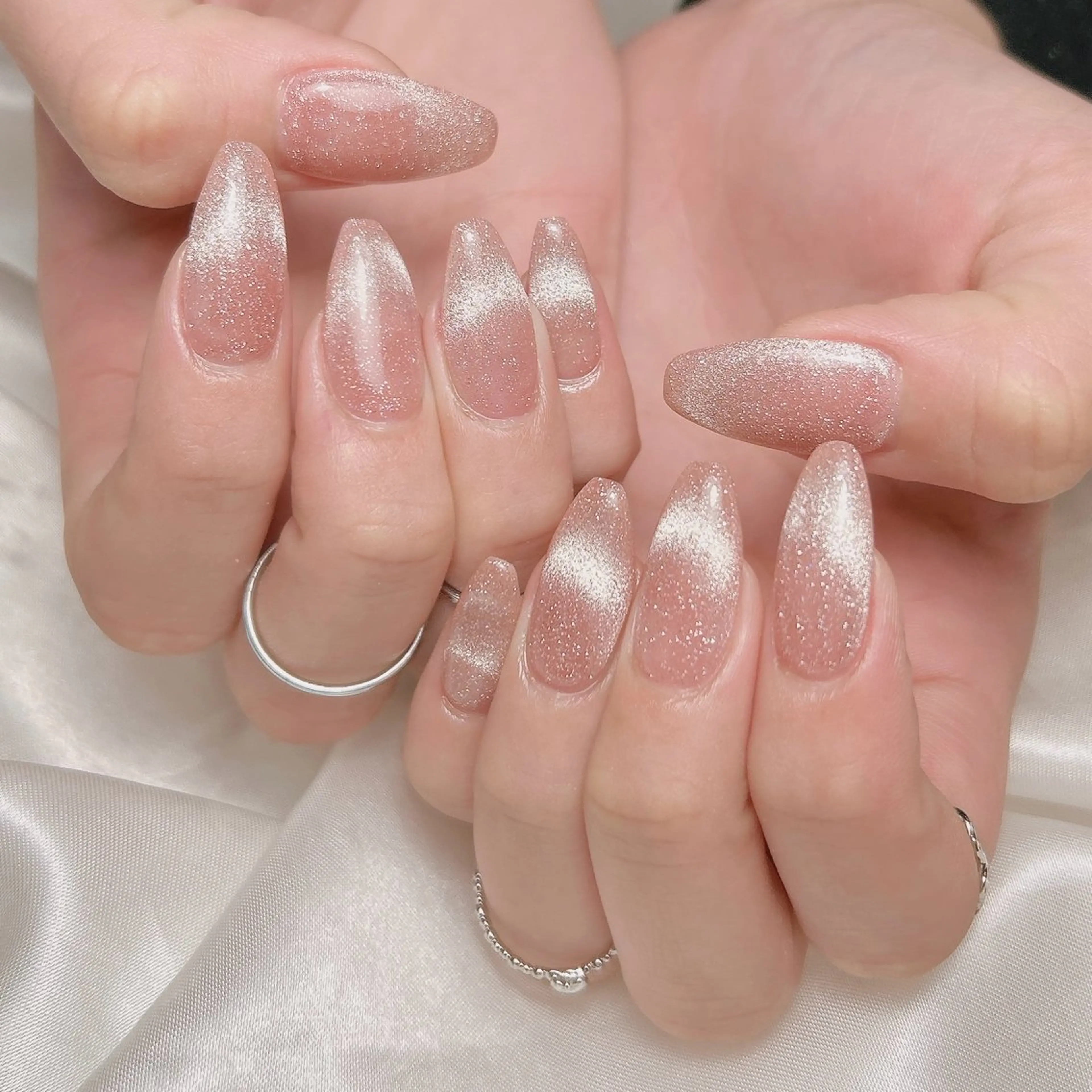 ネイル フラッシュネイル マグネットネイル ハンドネイル junna 金山.東別院.上前津のネイルデザイン