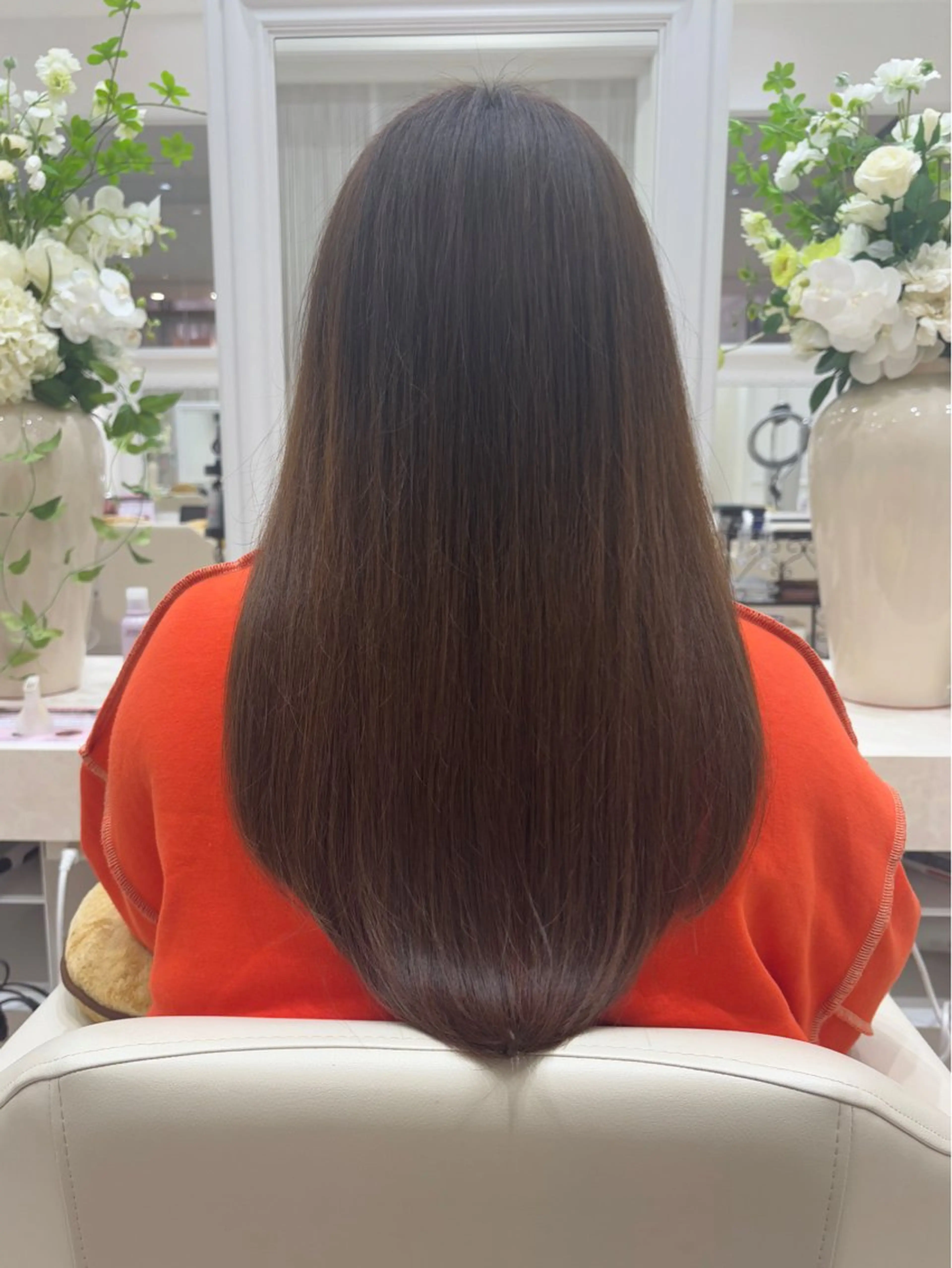 カラー 上田 華音のヘアスタイル