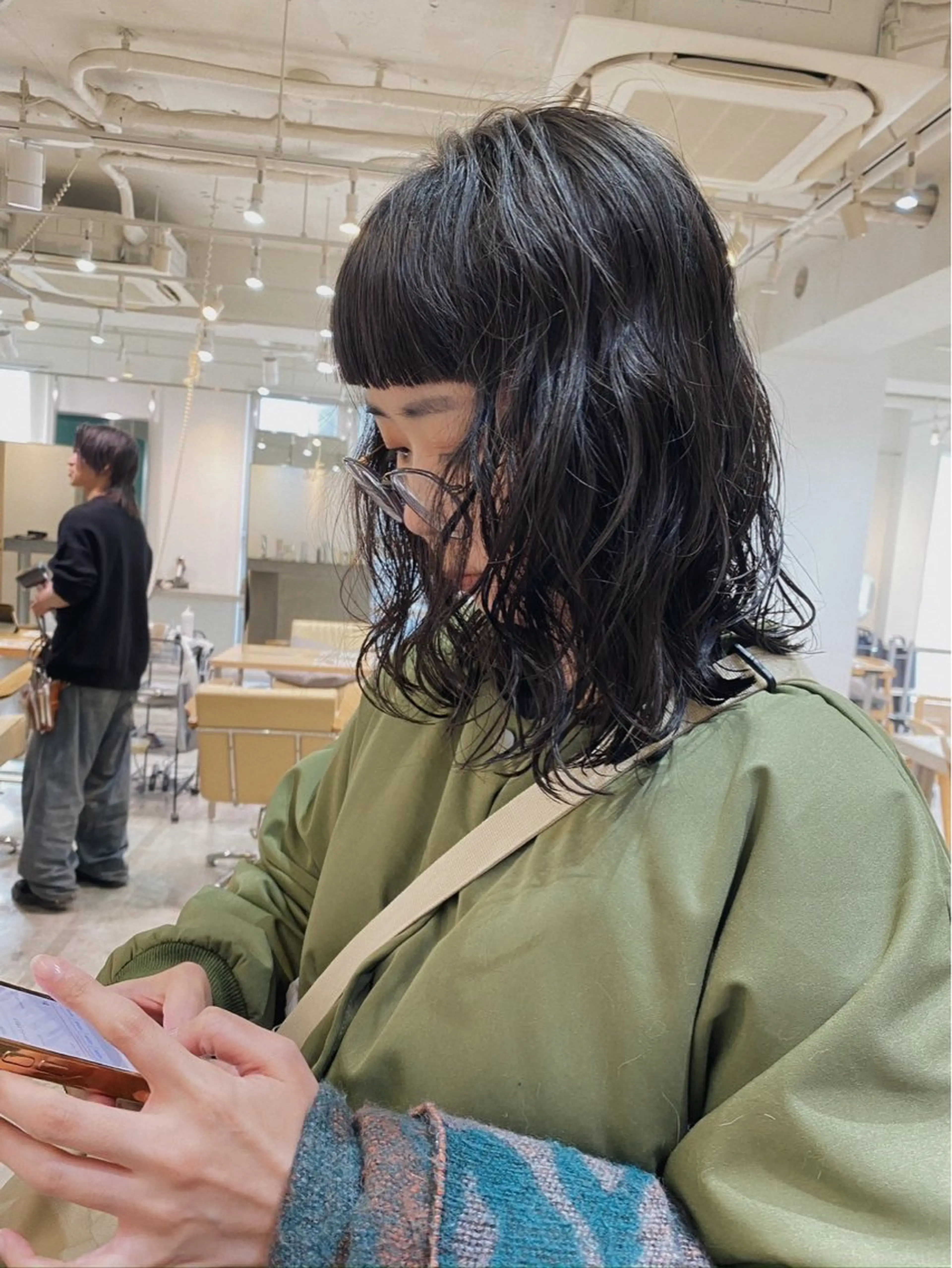 パーマ 内田 友香のヘアスタイル