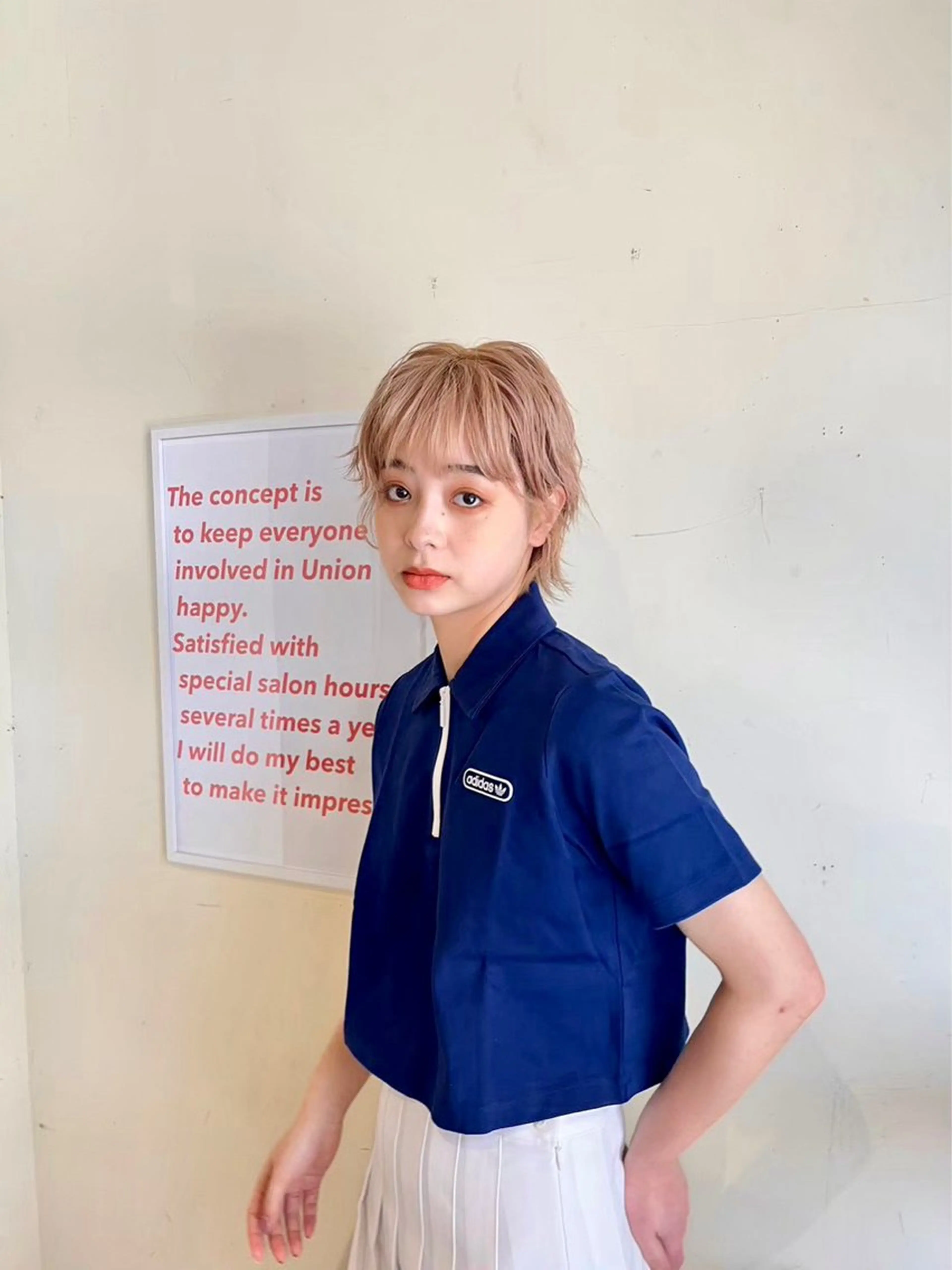 ショート 森綱 悠 /ボブ/ブリーチのヘアスタイル