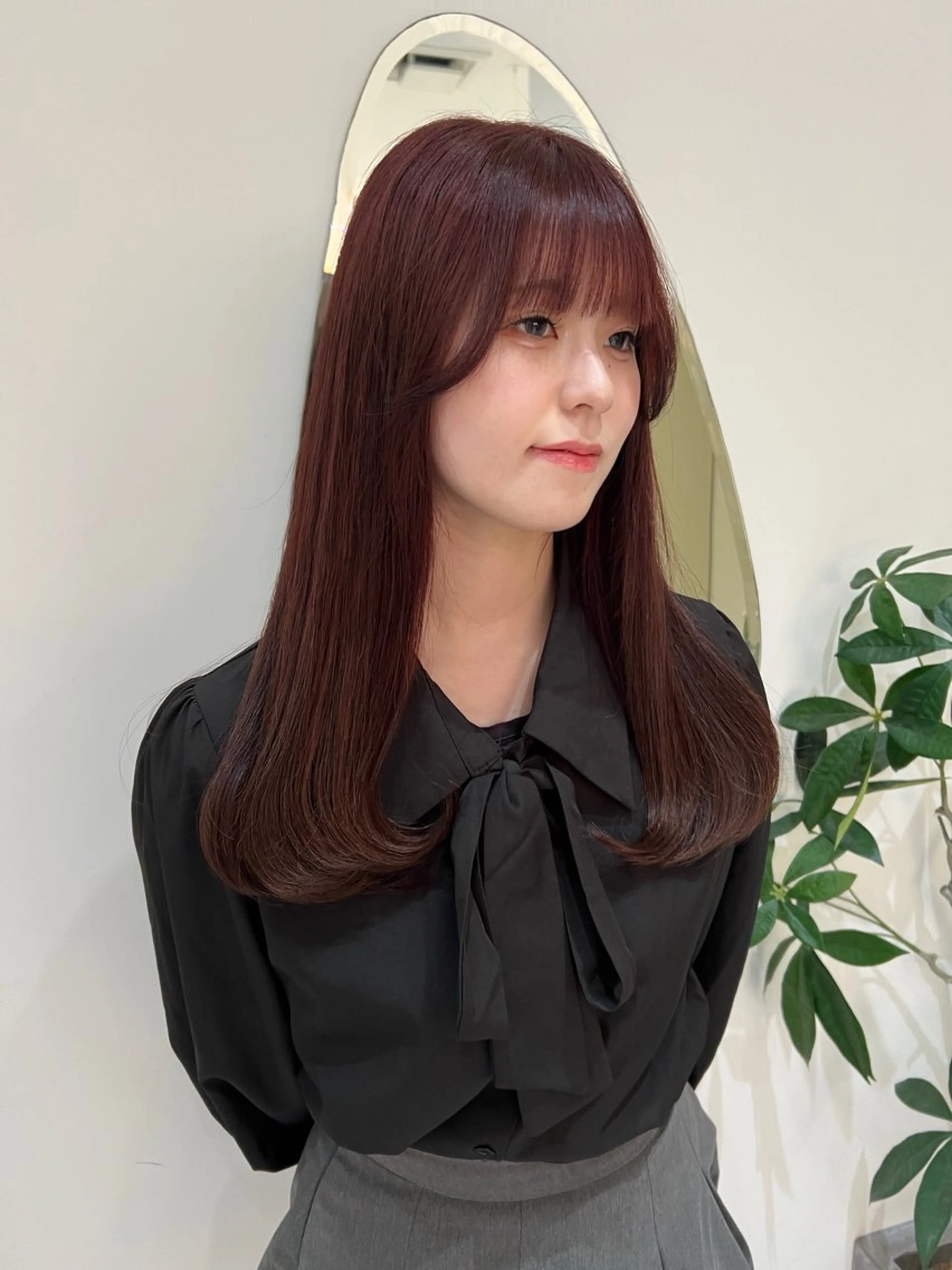 ロング 透明感カラー🍃 レイヤースタイル✨葵のヘアスタイル