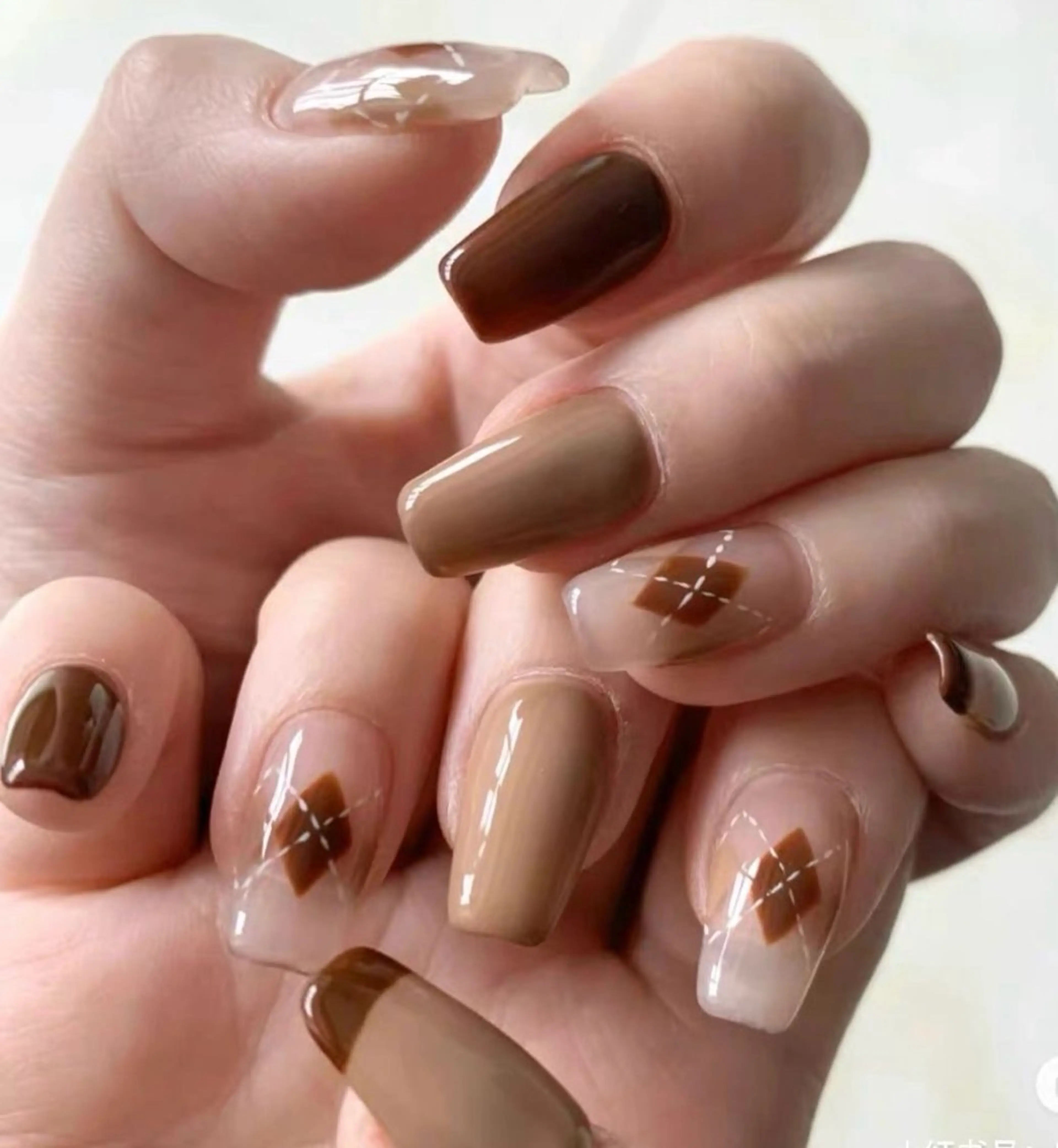 ネイル 韓国ネイル 持ち込み ハンドネイル EMI ANA.CHUOのネイルデザイン