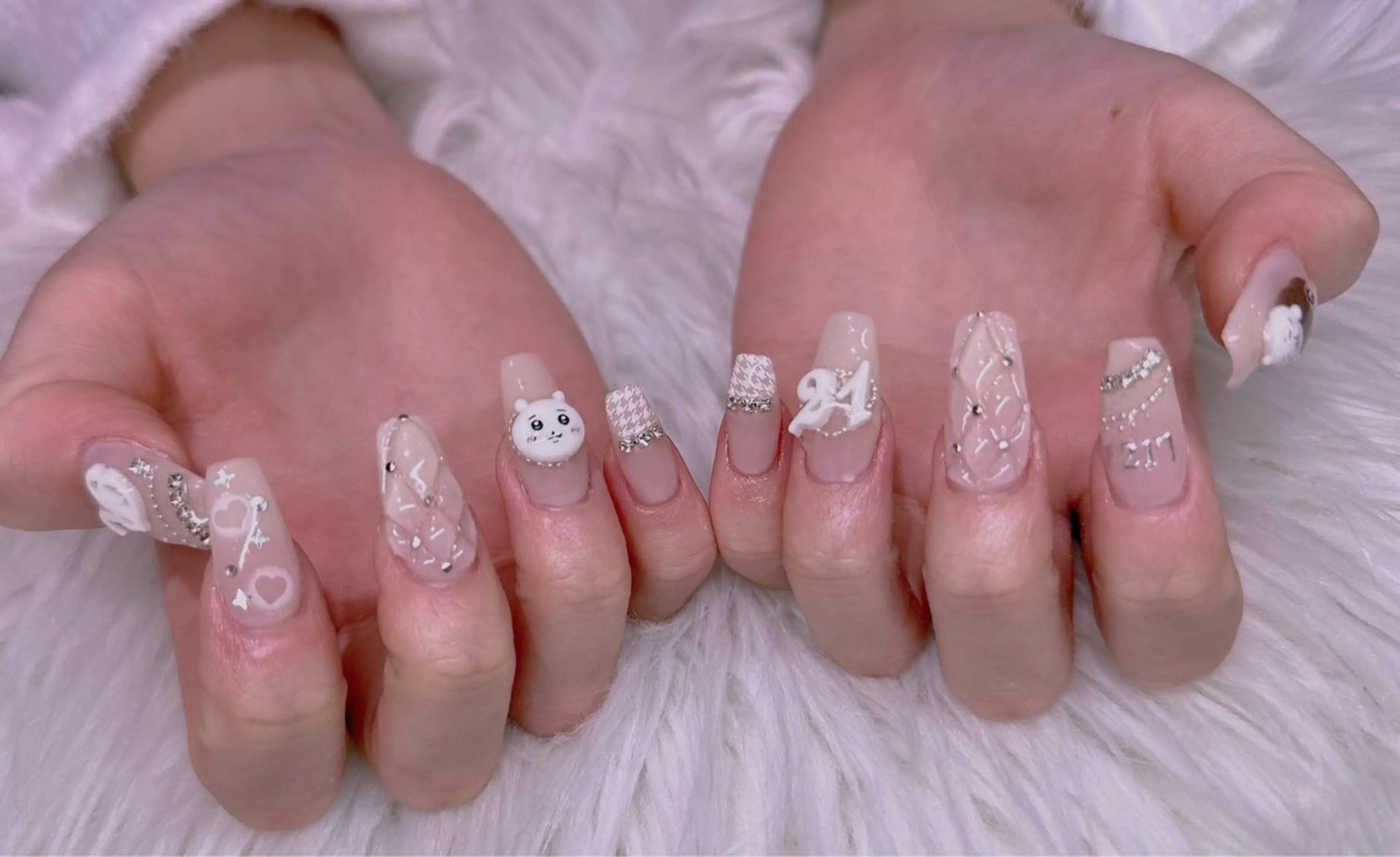 ネイル 長さだし専門店 M2　rikaのネイルデザイン