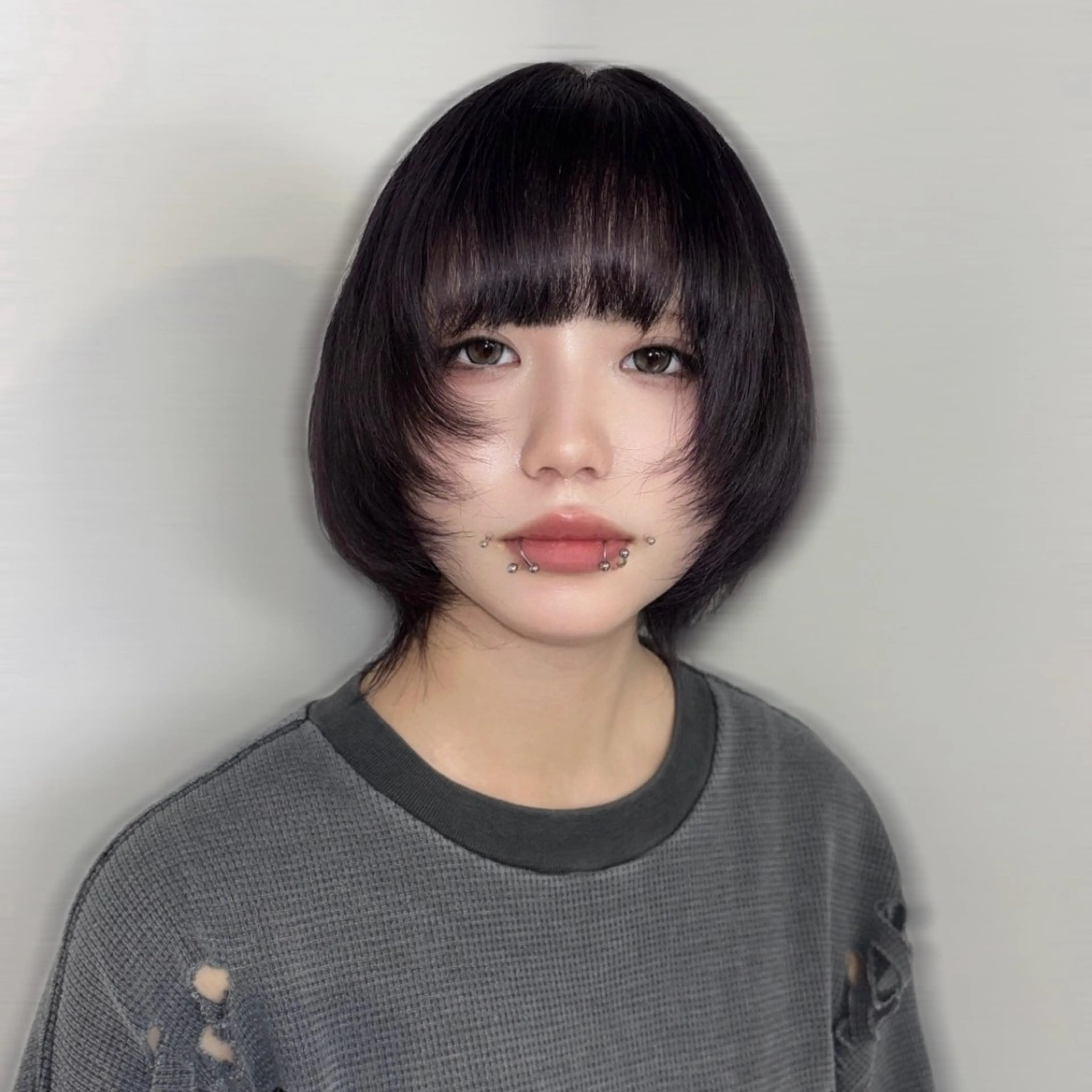 ミディアム カラー ヘアカラー Ren. 🦋デザインカラーのヘアスタイル