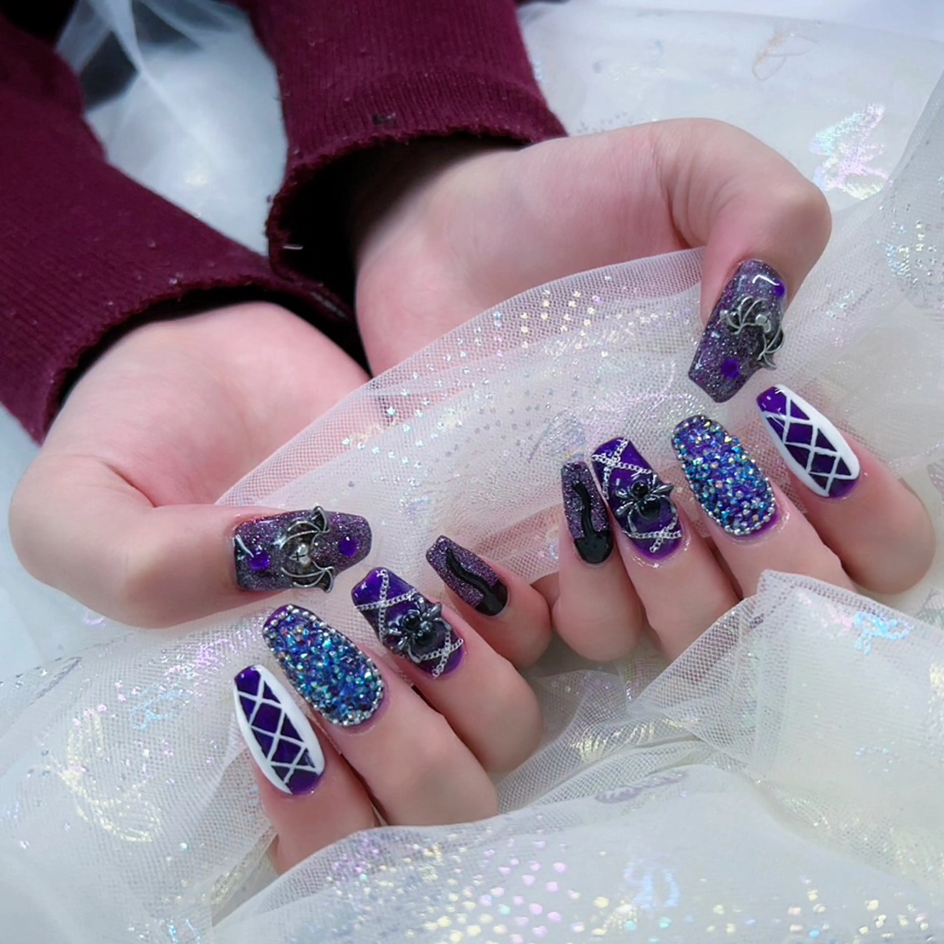 ネイル パーツ全部¥110 サロンミミのネイルデザイン