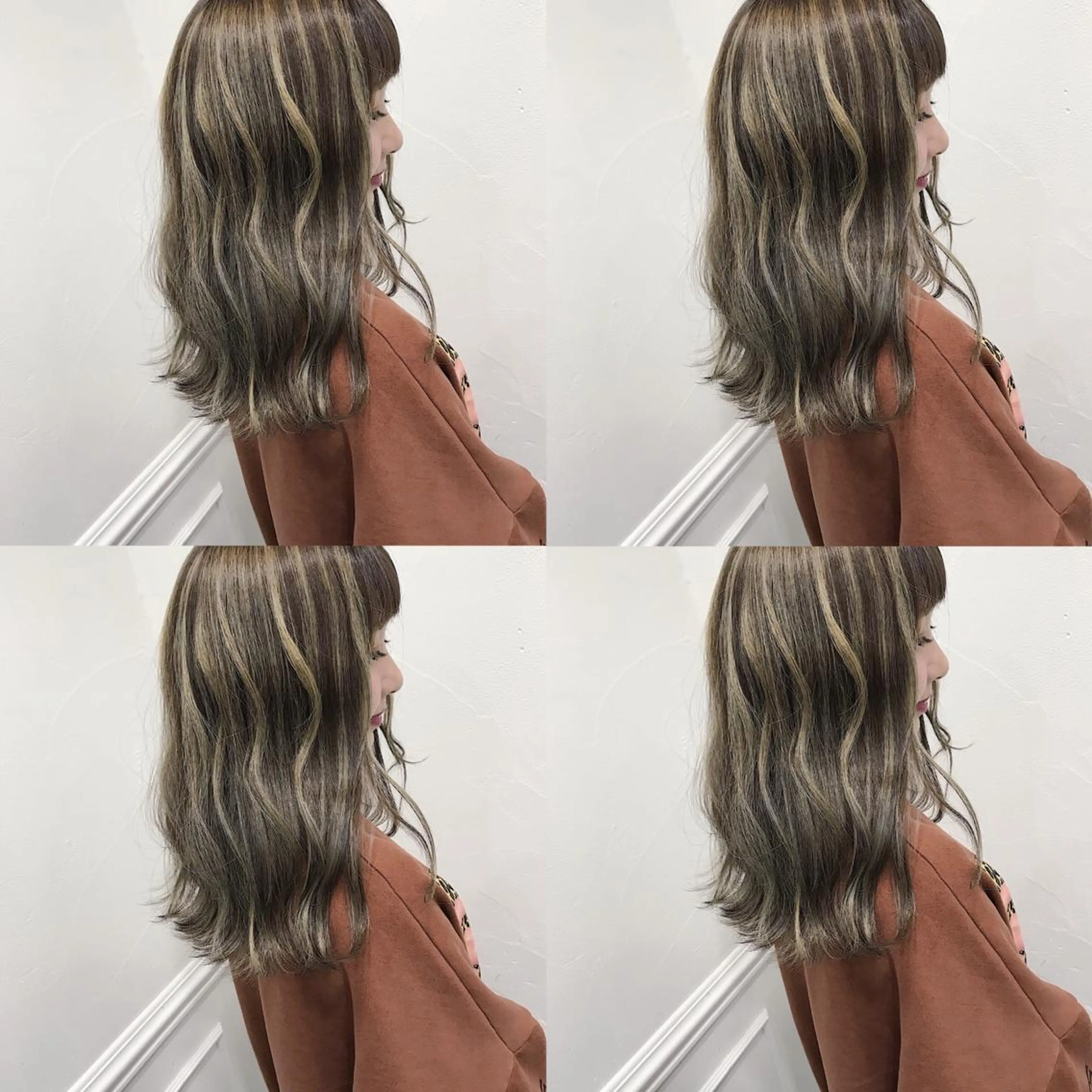 セミロング カラー ヘアアレンジ ブリーチ/ヘアケア 🪞TAKUMA🪞のヘアスタイル