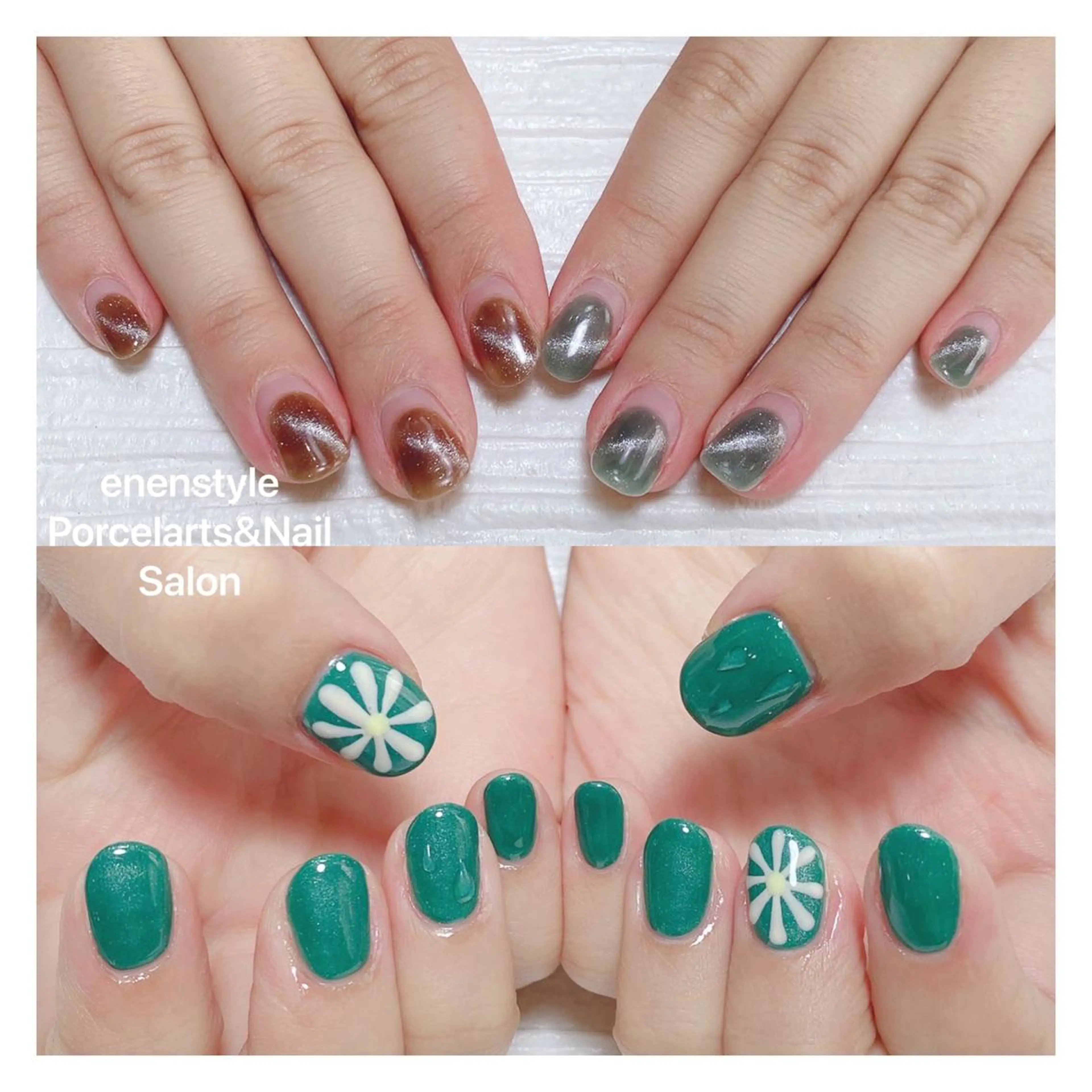 ミディアム ネイル 👑enen style👑のネイルデザイン