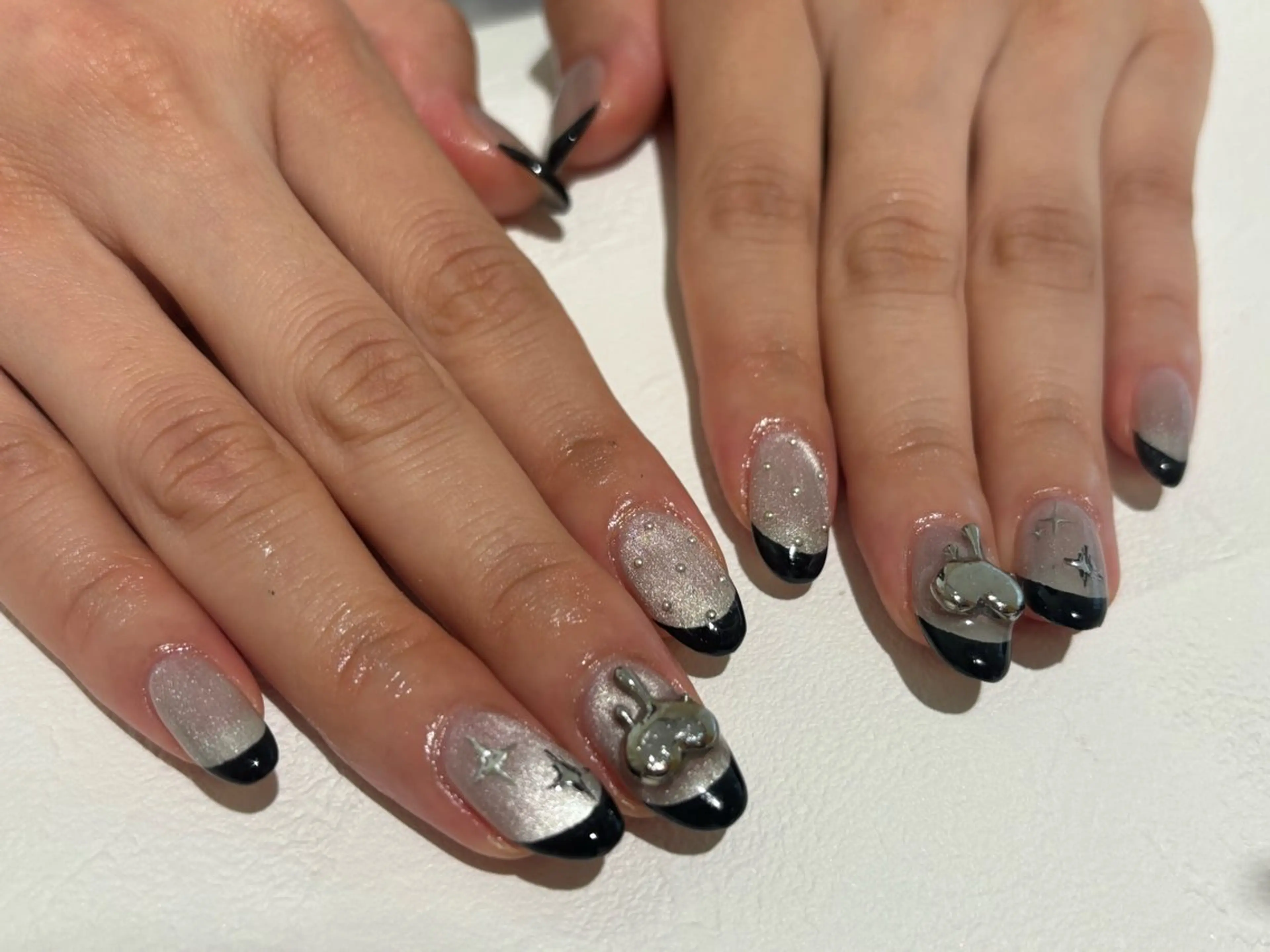 ネイル シンプルネイル EASTHAM 宮木 花鈴のネイルデザイン