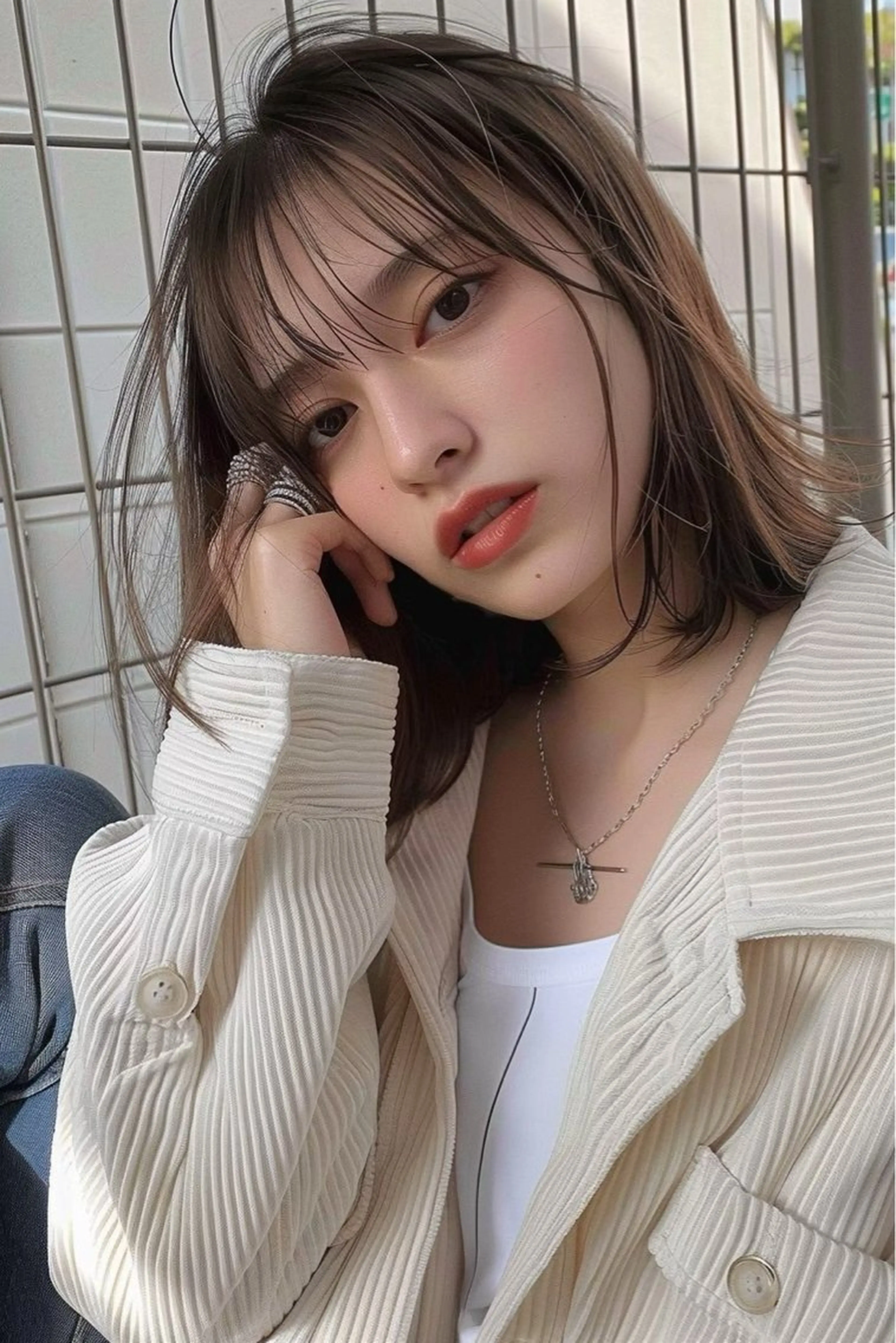 ショート カラー lana hair 新宿/髪質改善/韓国のヘアスタイル