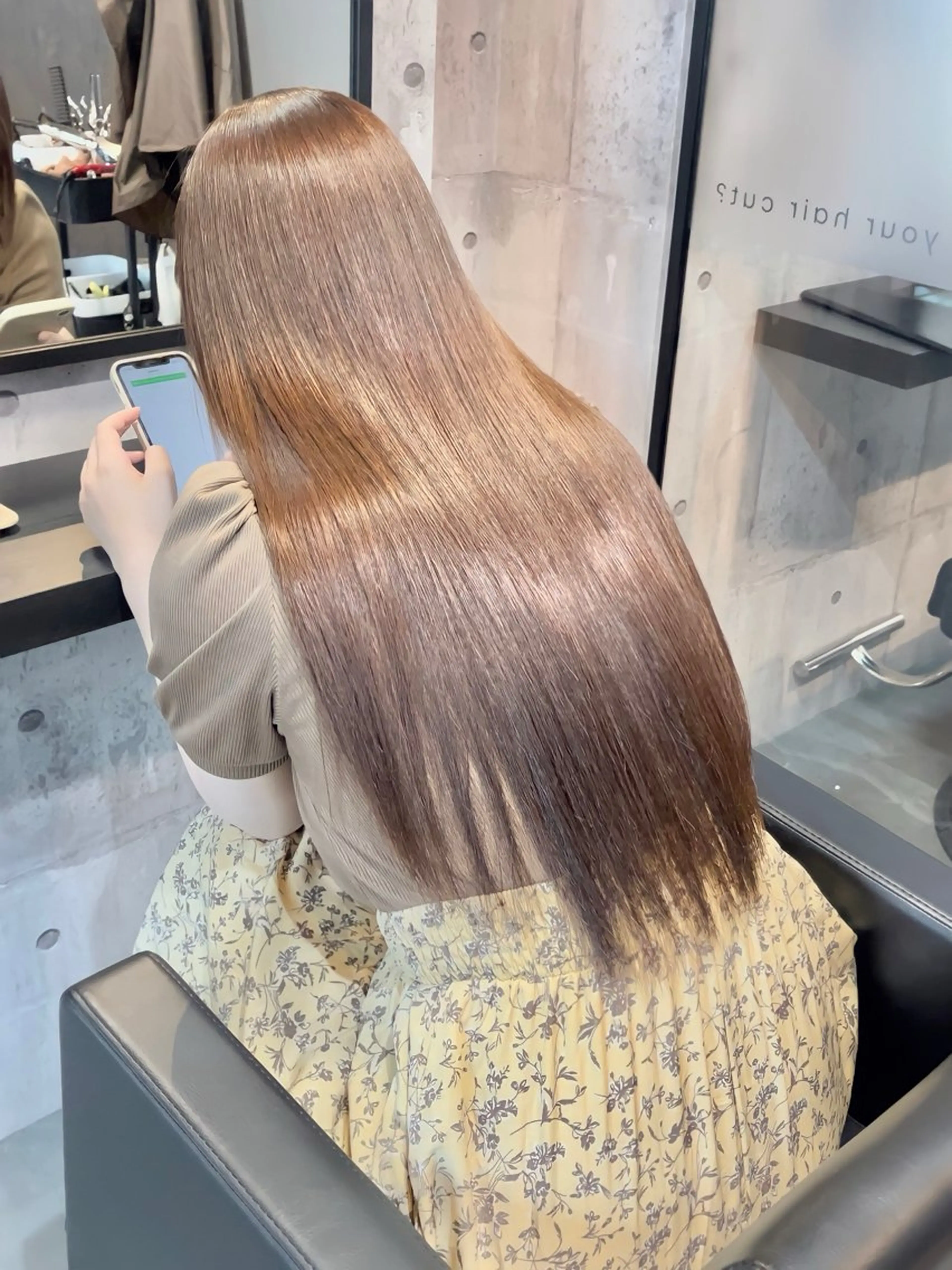 🔥ミニモSALE㊙️貴女の為の限定クーポン🔥今だけお得に🉐髪にドラマを。髪質改善トリートメント＋コスメカラーの写真