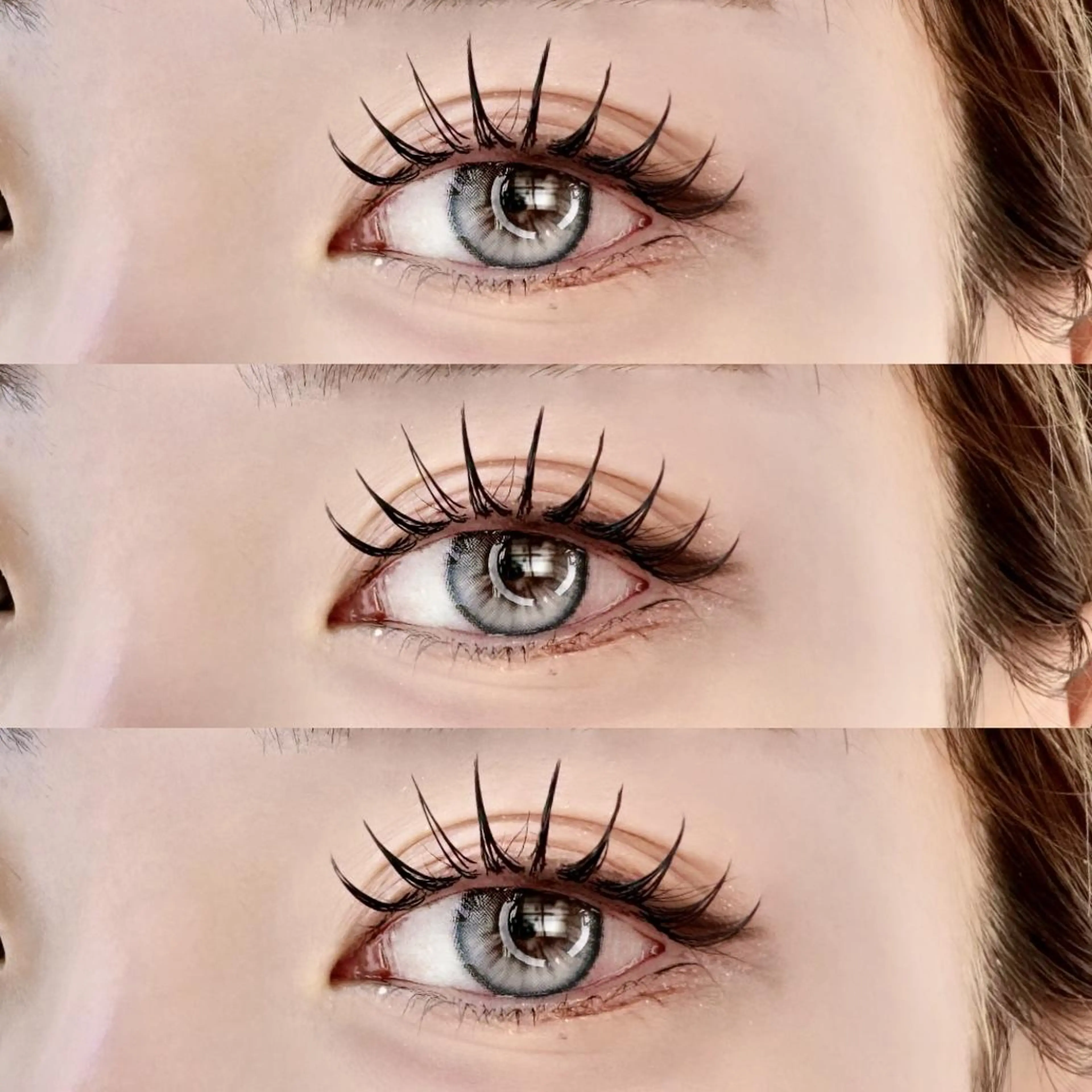 マツエク・マツパ バインドロック フラットラッシュ パリジェンヌラッシュリフト まつげパーマ 下まつげエクステ マツエク 大阪福島アイサロン SeneLのマツエク・マツパデザイン