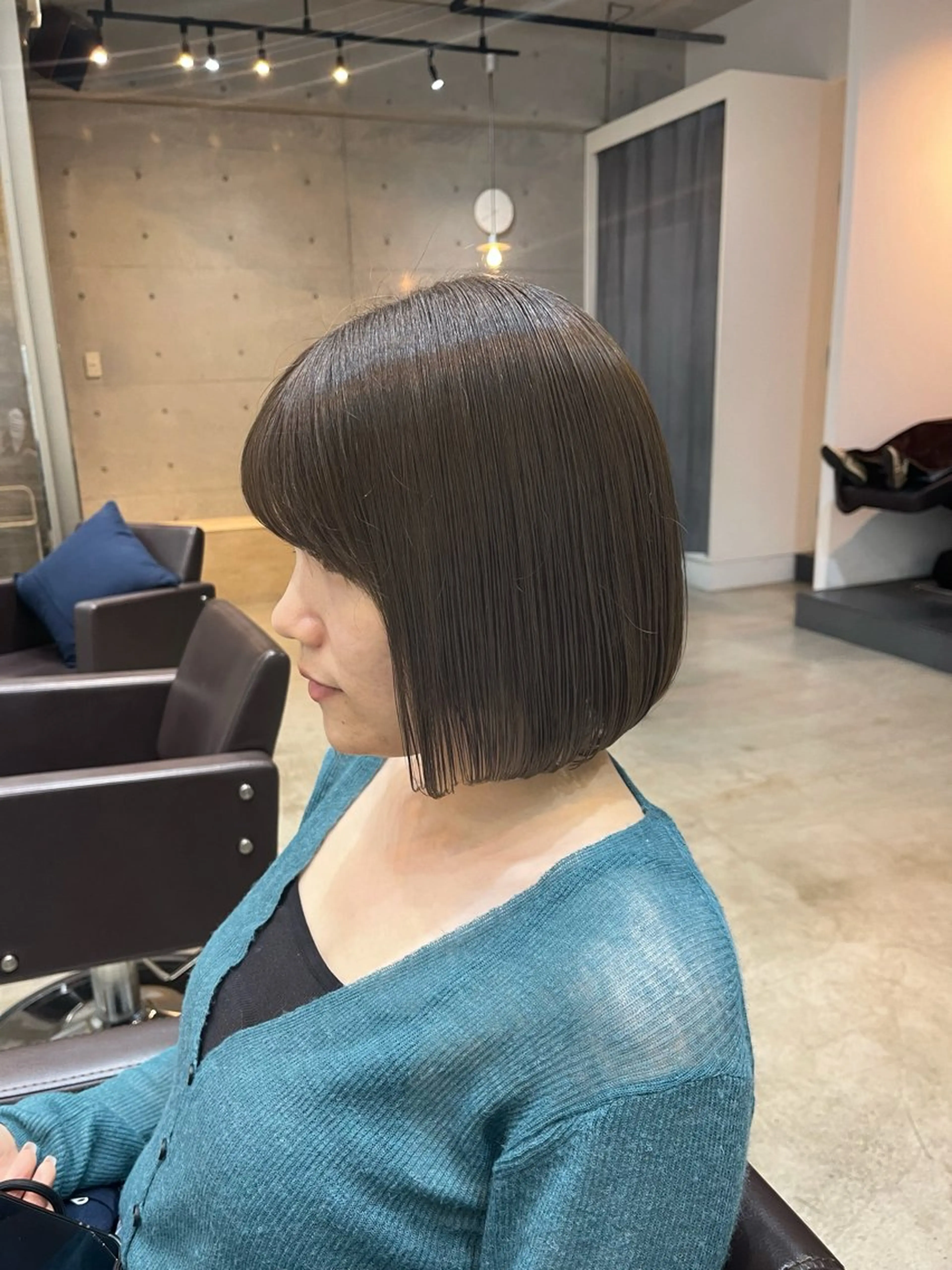 カラー 透明感カラー イルミナカラー カット ヘアカラー 【arc】 佐藤未希穂/ショートのヘアスタイル