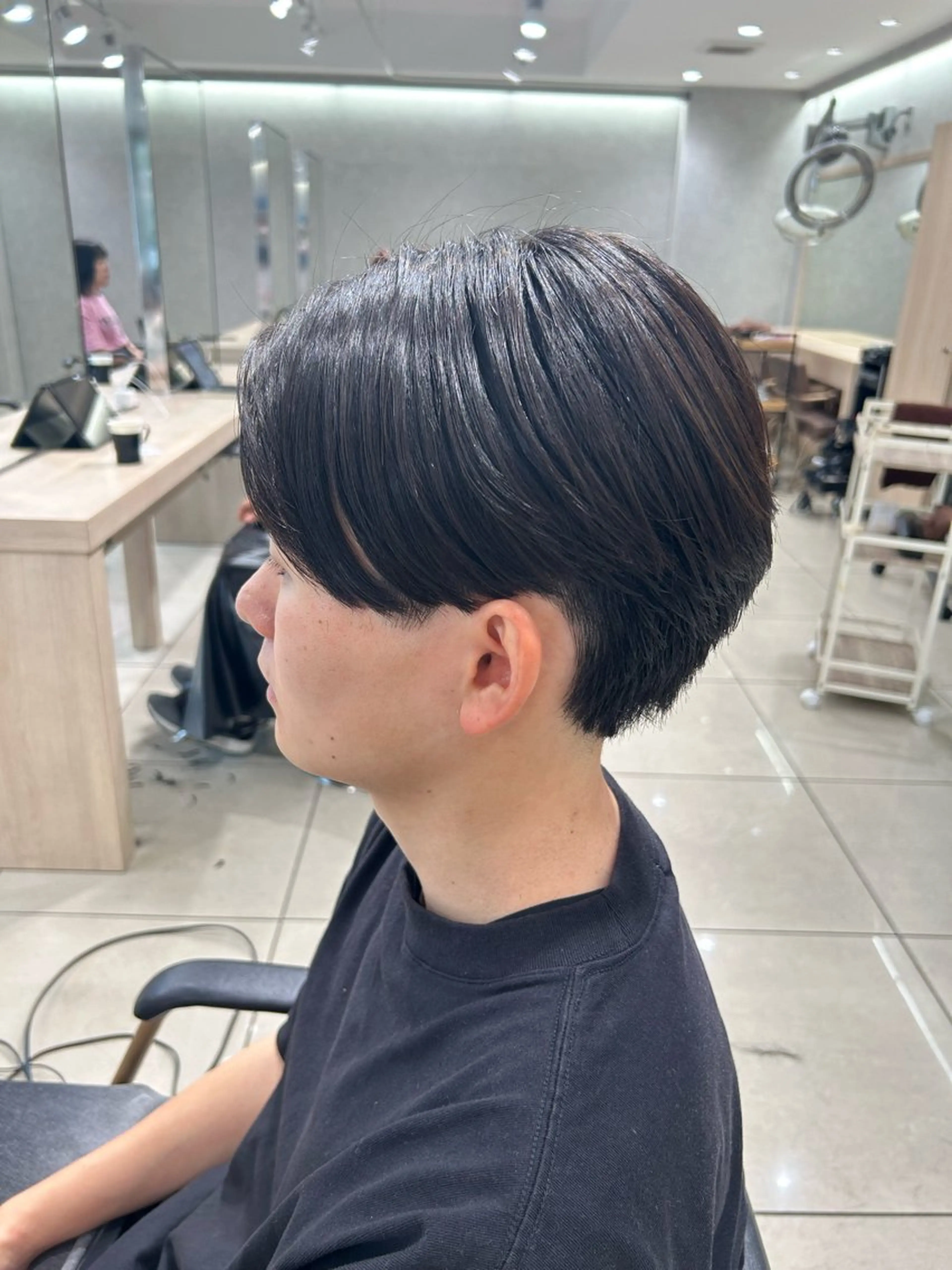 ショート メンズ カット 縮毛矯正 トリートメント メンズ支持率エリア No.1/keitaのヘアスタイル