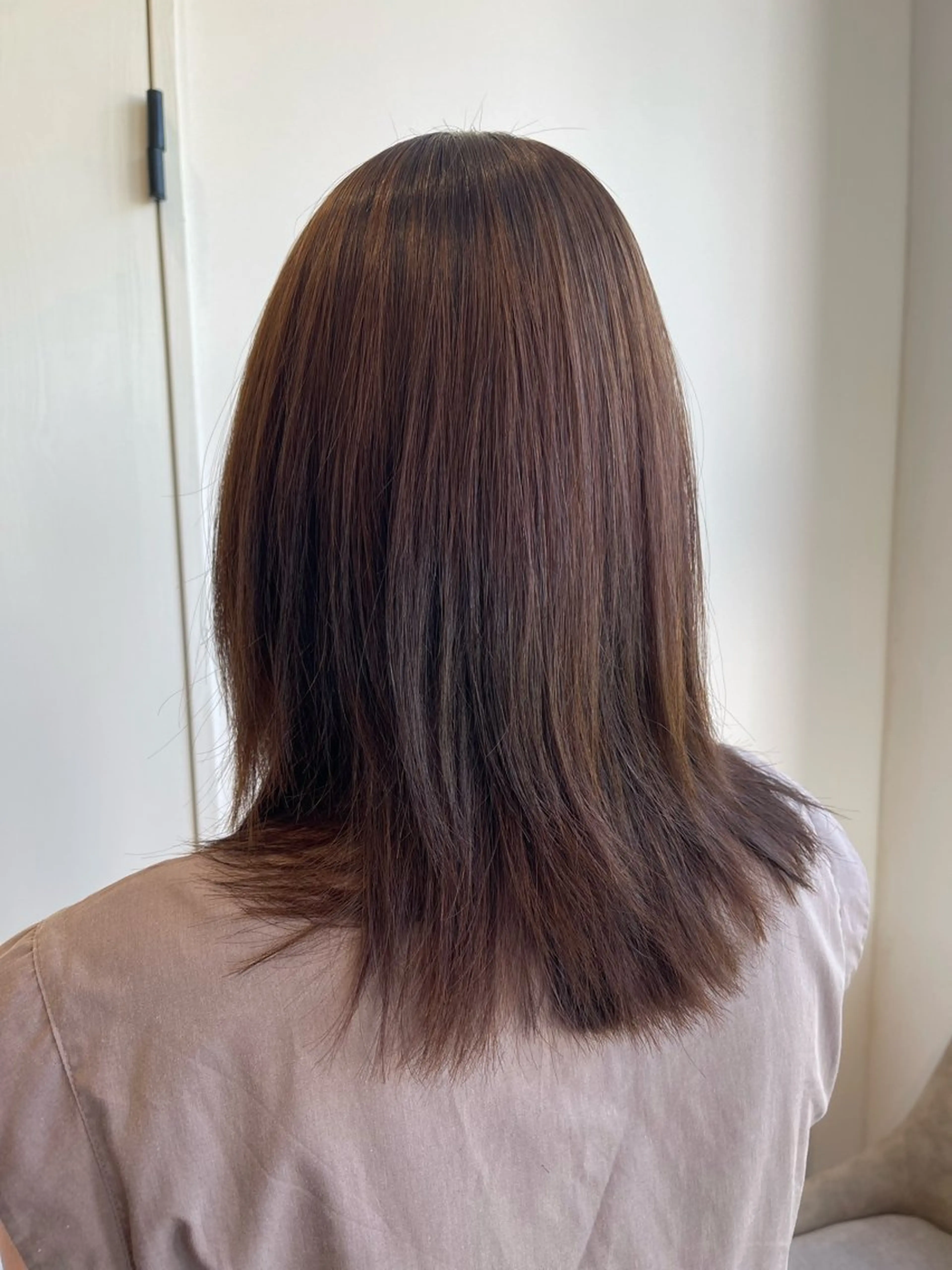 ミディアム ワンカラー💓 豊橋/まおのヘアスタイル