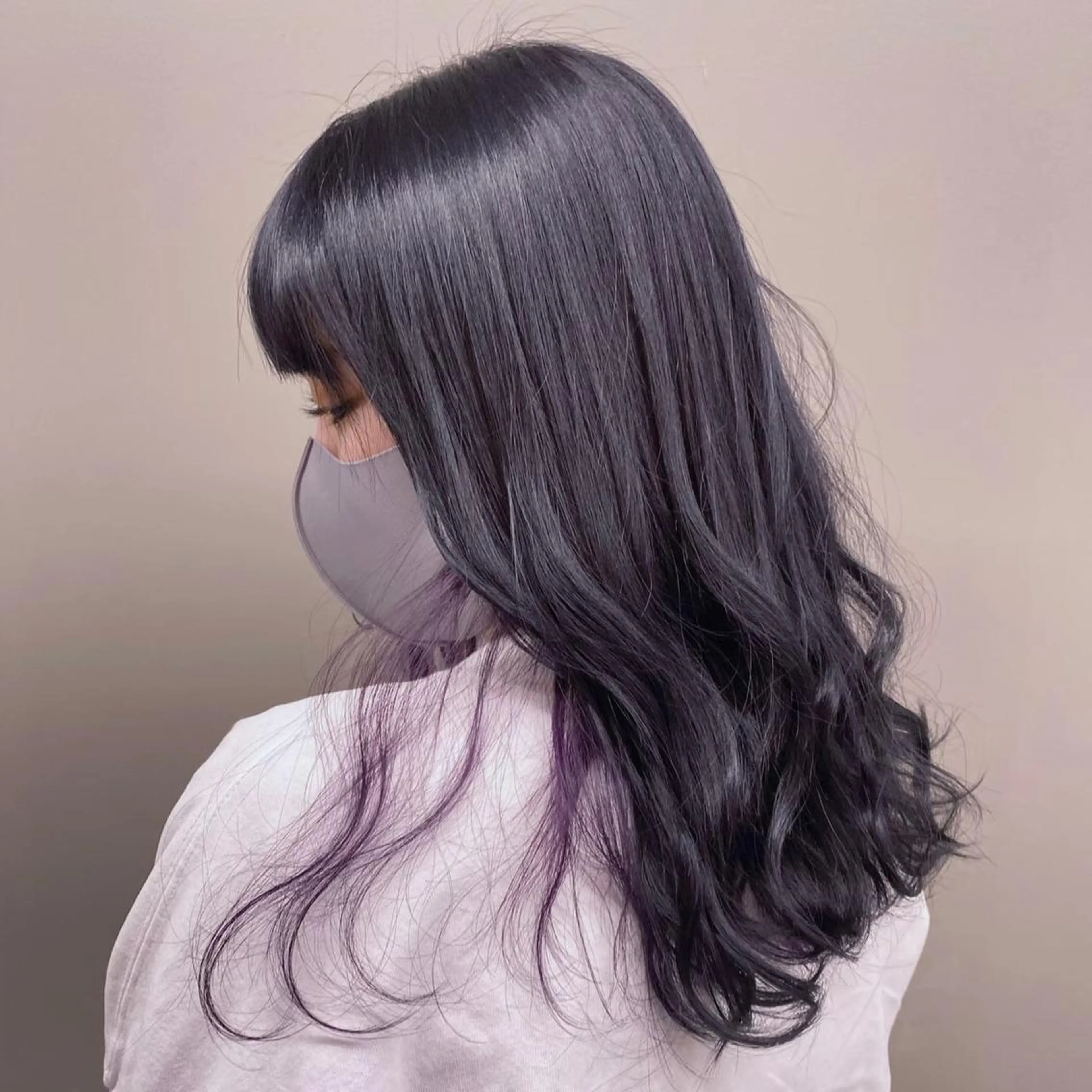 セミロング カラー 🎨透明感モテカラー DAIKI🎨のヘアスタイル