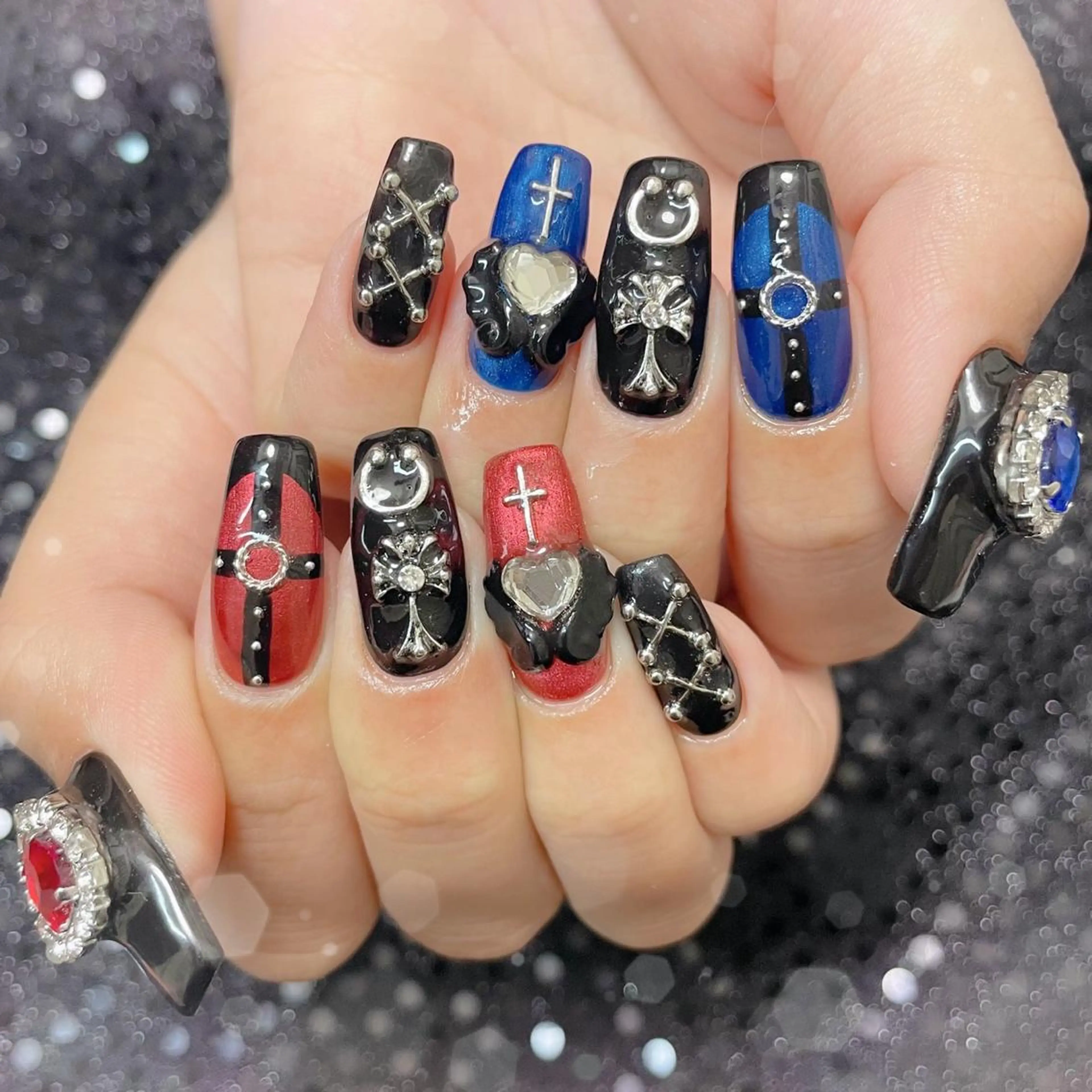 ネイル ハンドネイル ハンドケア MoON...❤︎ MeGuのネイルデザイン