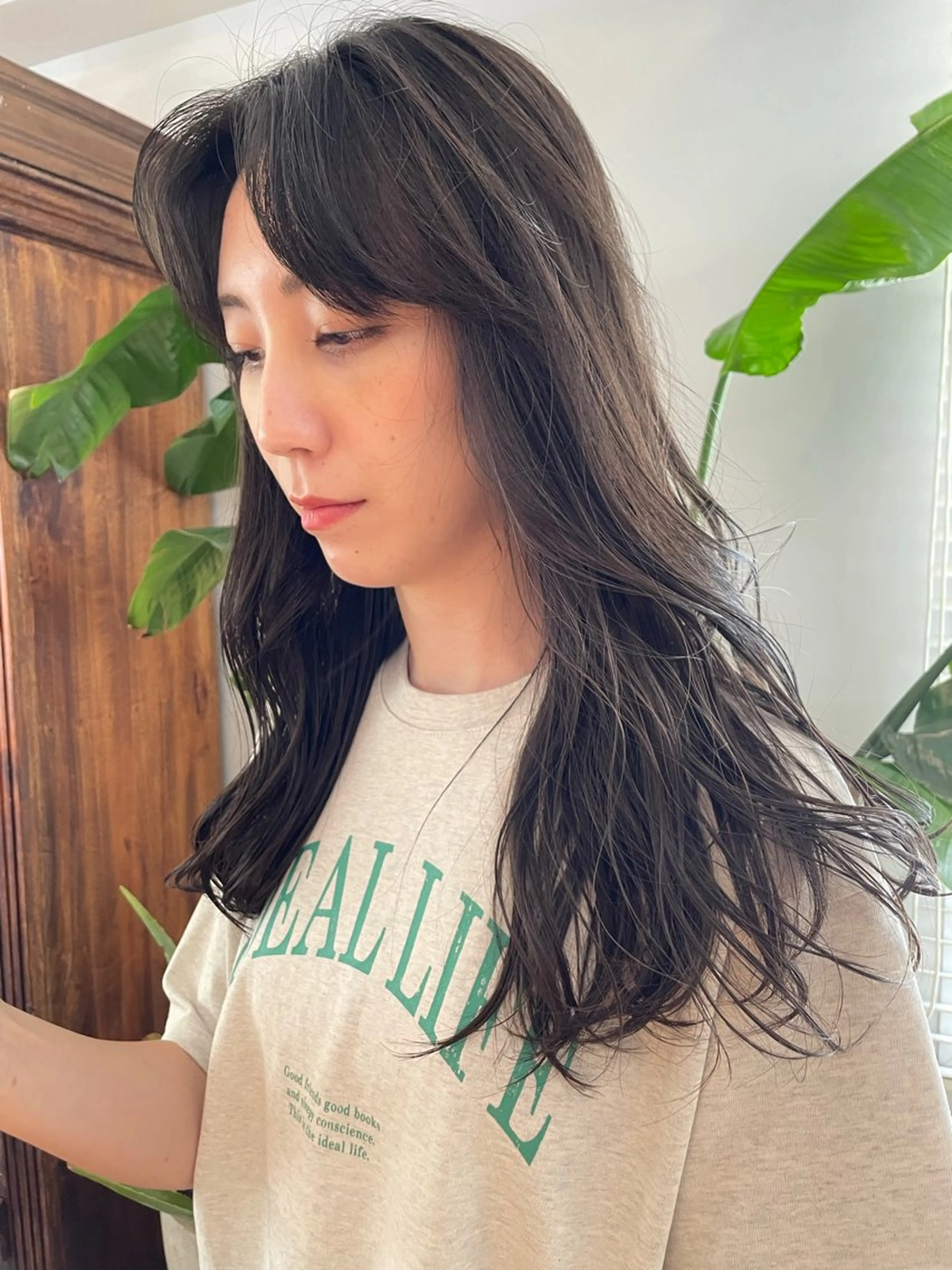 ロング カラー カット ヘアカラー トリートメント 🍃透明感/デザイン 店長MASARU🍃のヘアスタイル