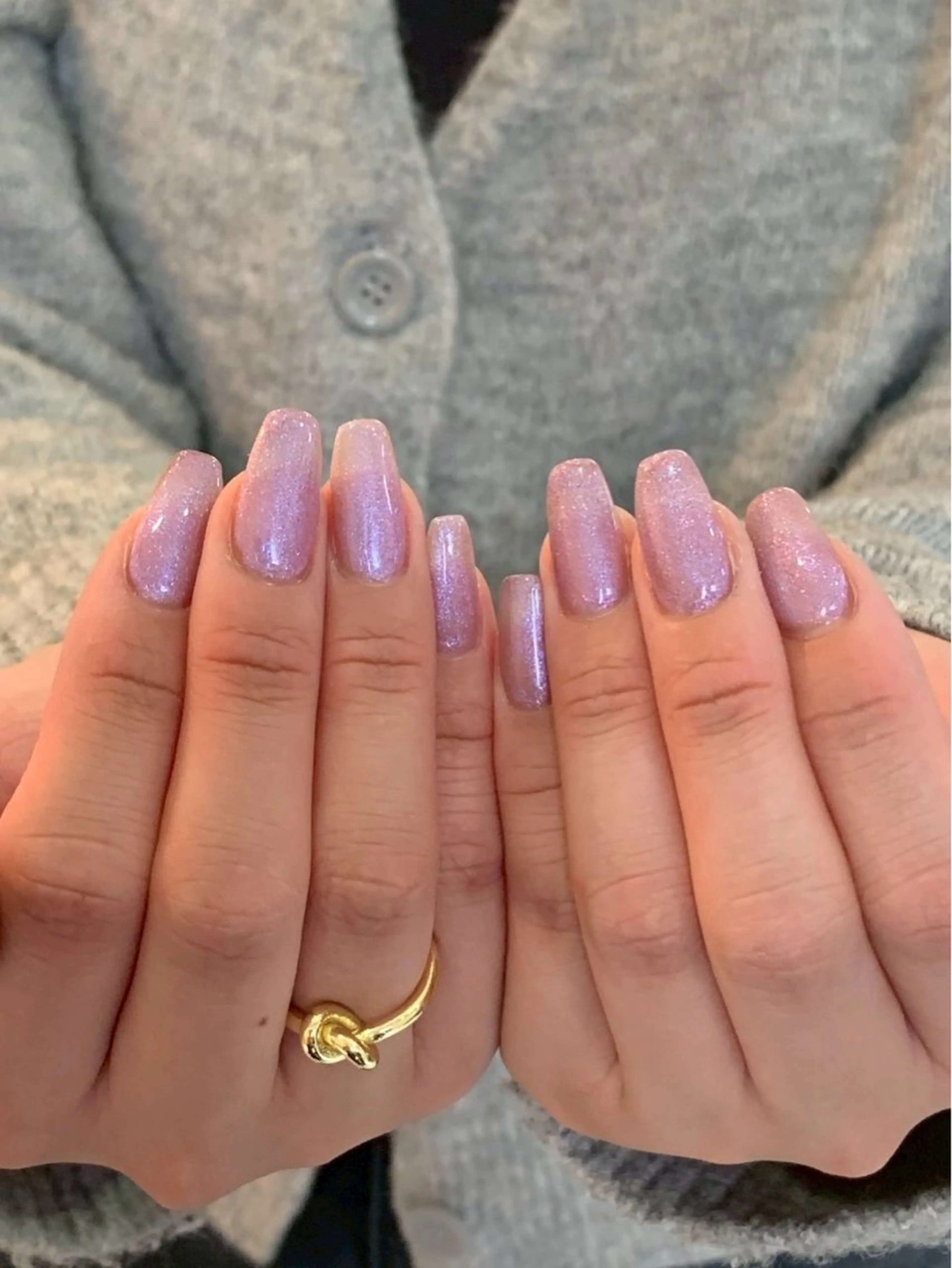 ネイル キラキラネイル ワンカラーネイル シンプルネイル charme所属・charme kanaのネイルデザイン